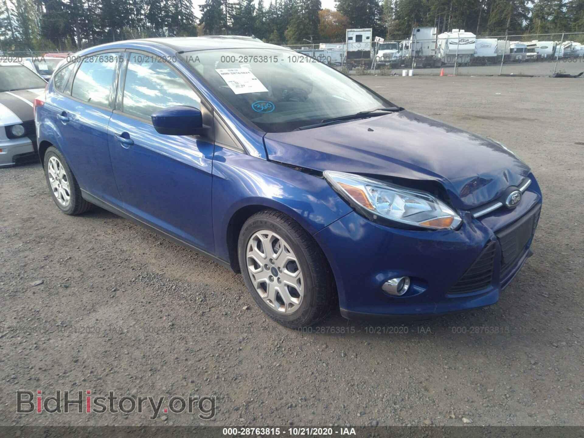 Photo 1FAHP3K21CL405422 - FORD FOCUS 2012