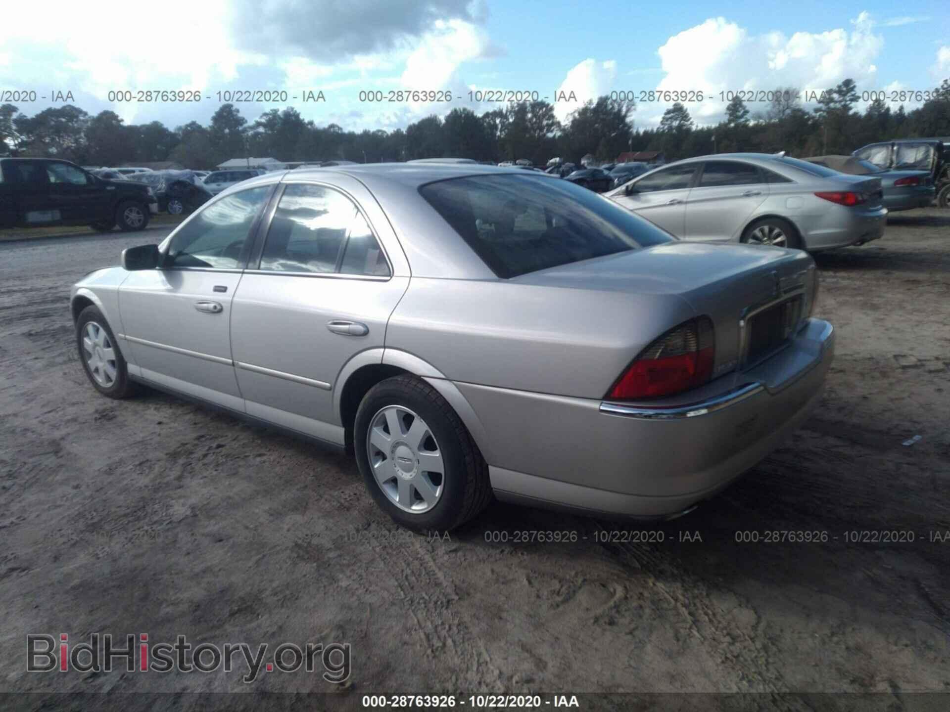 2004 LINCOLN LS - VIN: 1LNHM86S04Y683920 - Photo 3