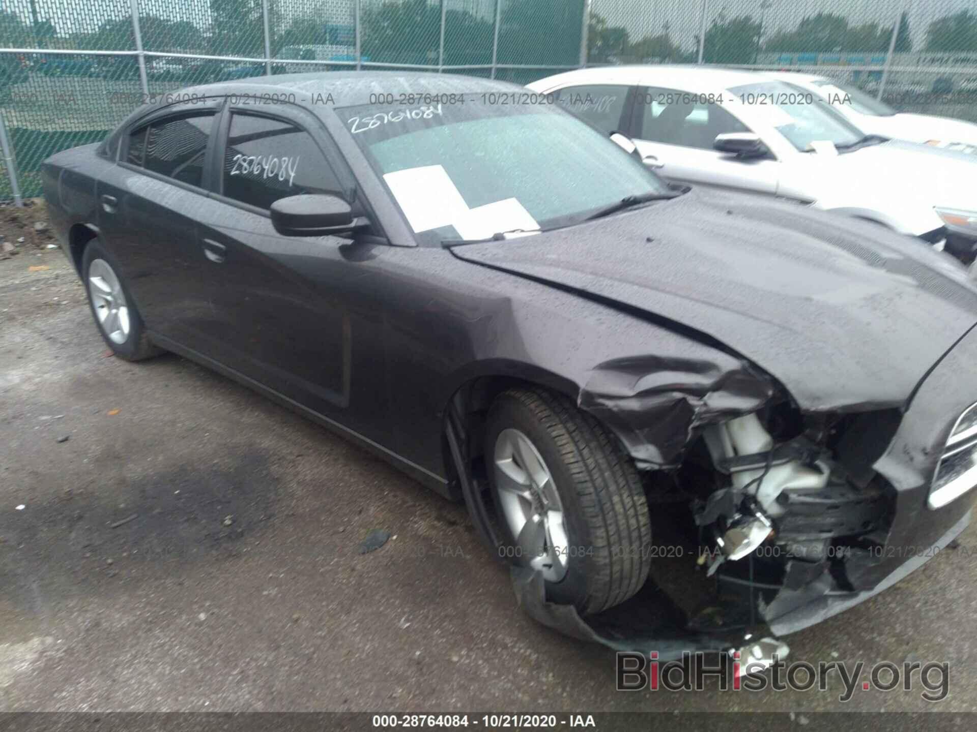 Photo 2C3CDXBG3EH174365 - DODGE CHARGER 2014