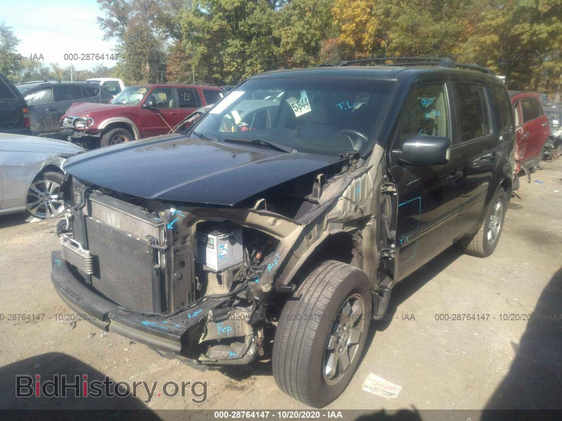 2009 HONDA PILOT - VIN: 5FNYF48969B014883 - Фото 2