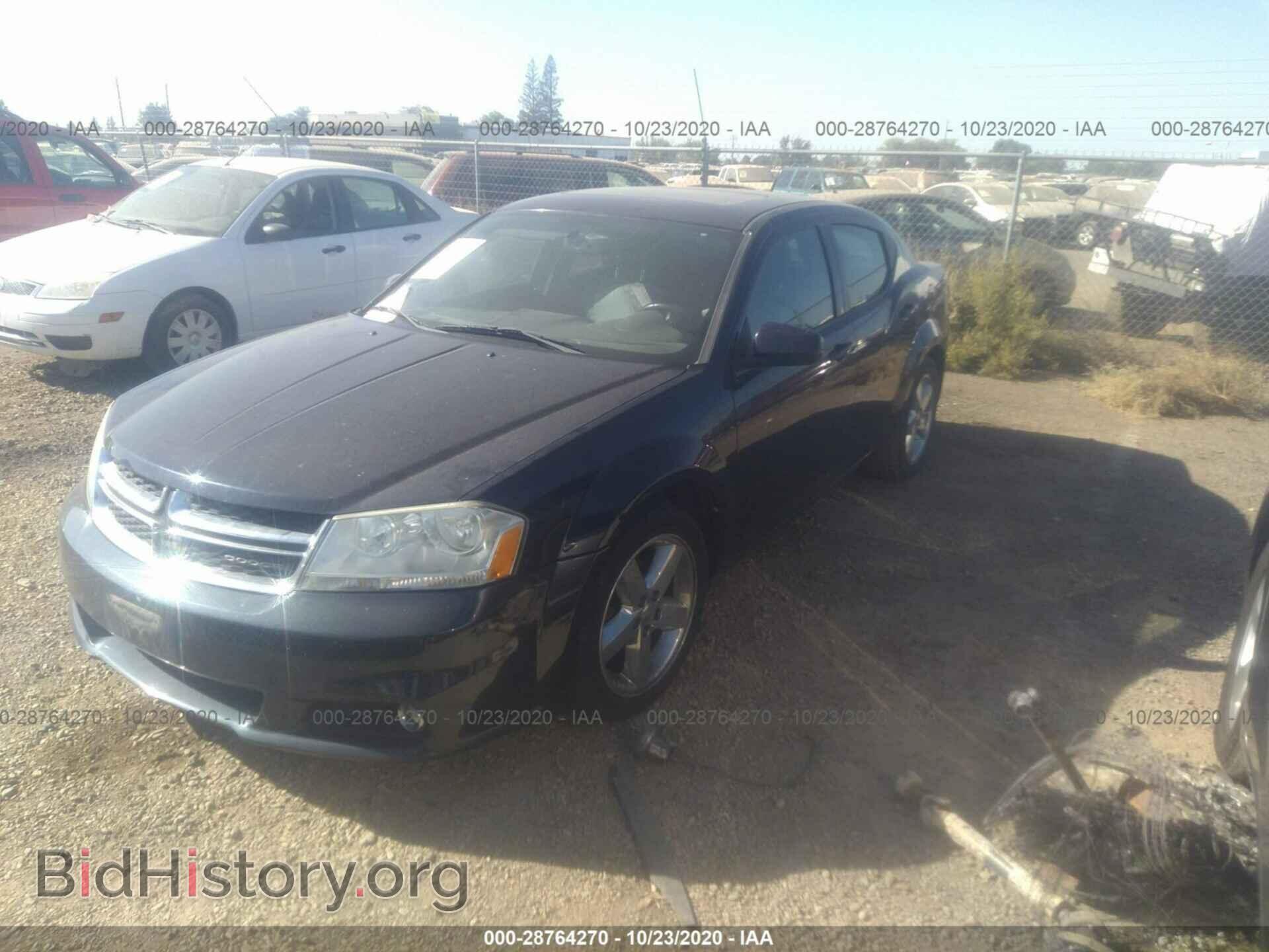 2011 DODGE AVENGER - VIN: 1B3BD2FG8BN550213 - Фото 2