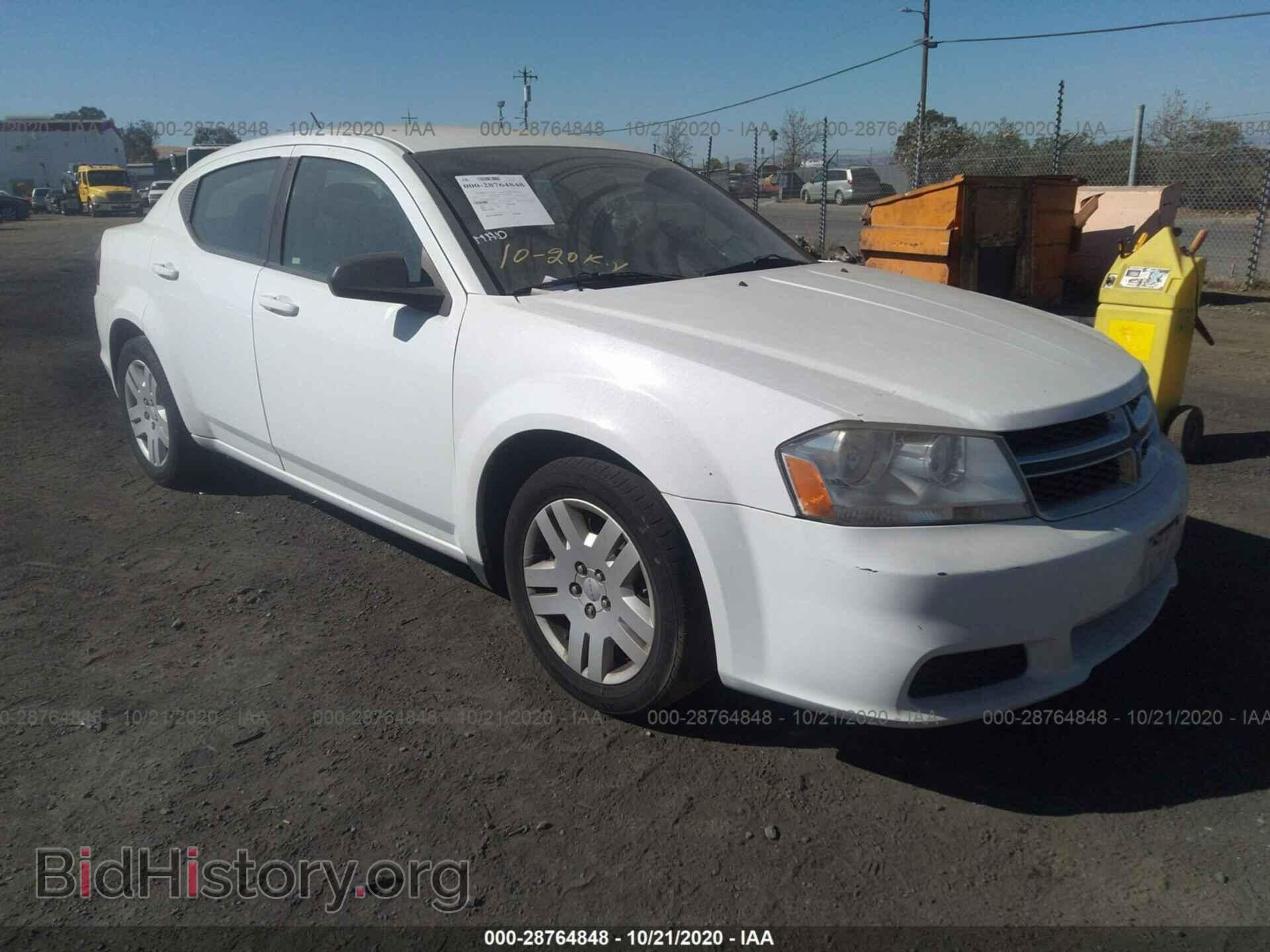 Фотография 1B3BD4FB4BN590787 - DODGE AVENGER 2011