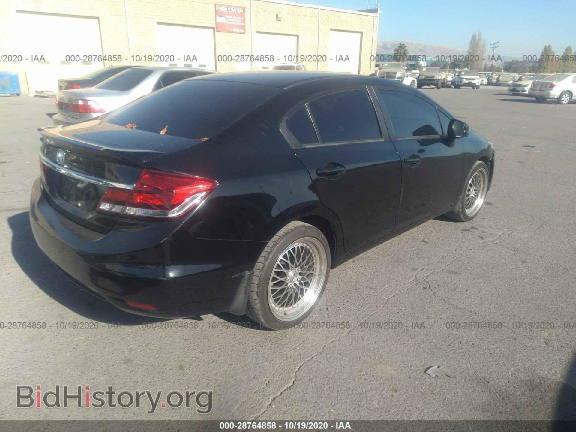 2013 HONDA CIVIC SDN - VIN: 2HGFB2F86DH511387 - Фото 4