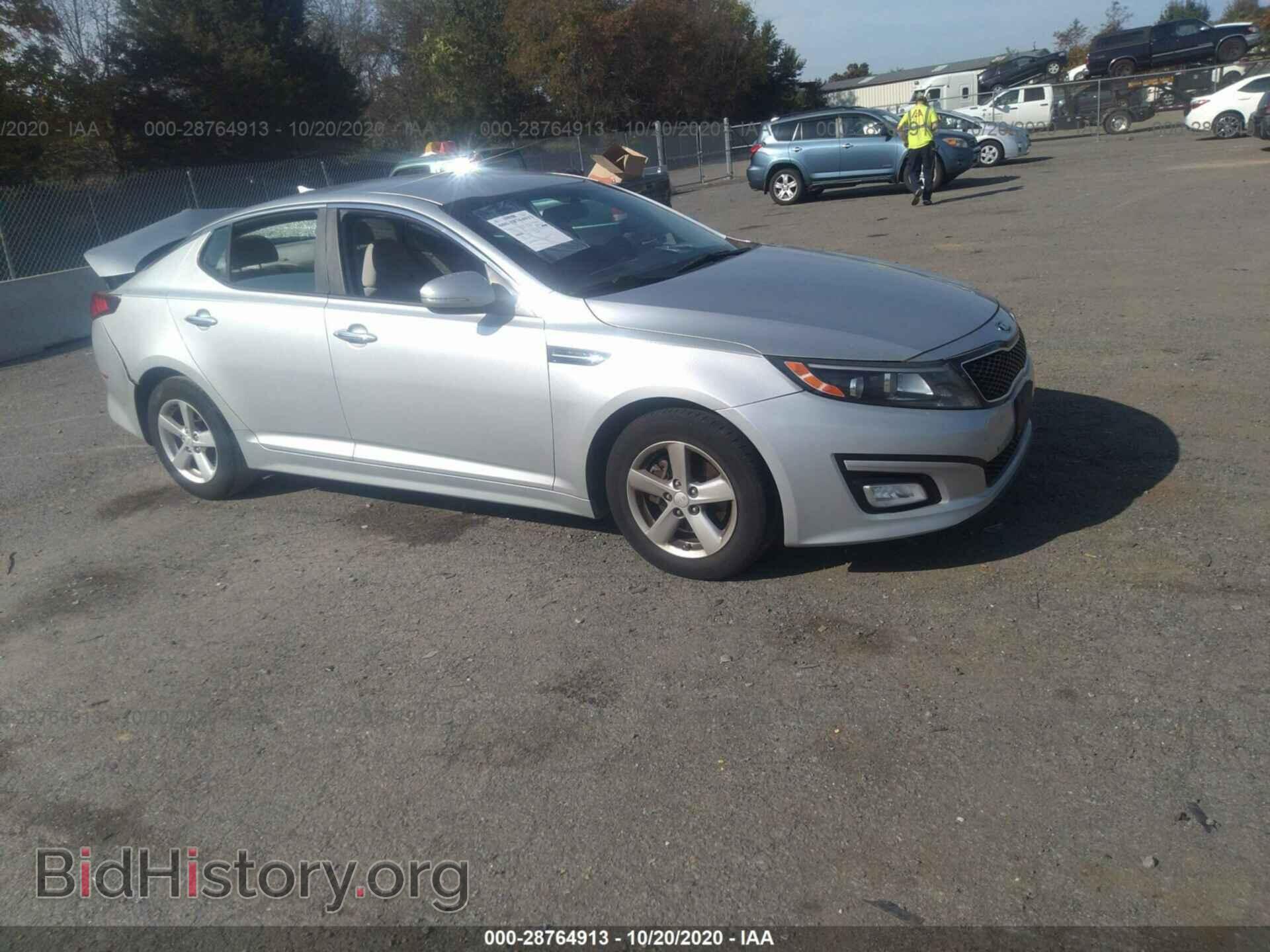 Фотография 5XXGM4A71FG453296 - KIA OPTIMA 2015