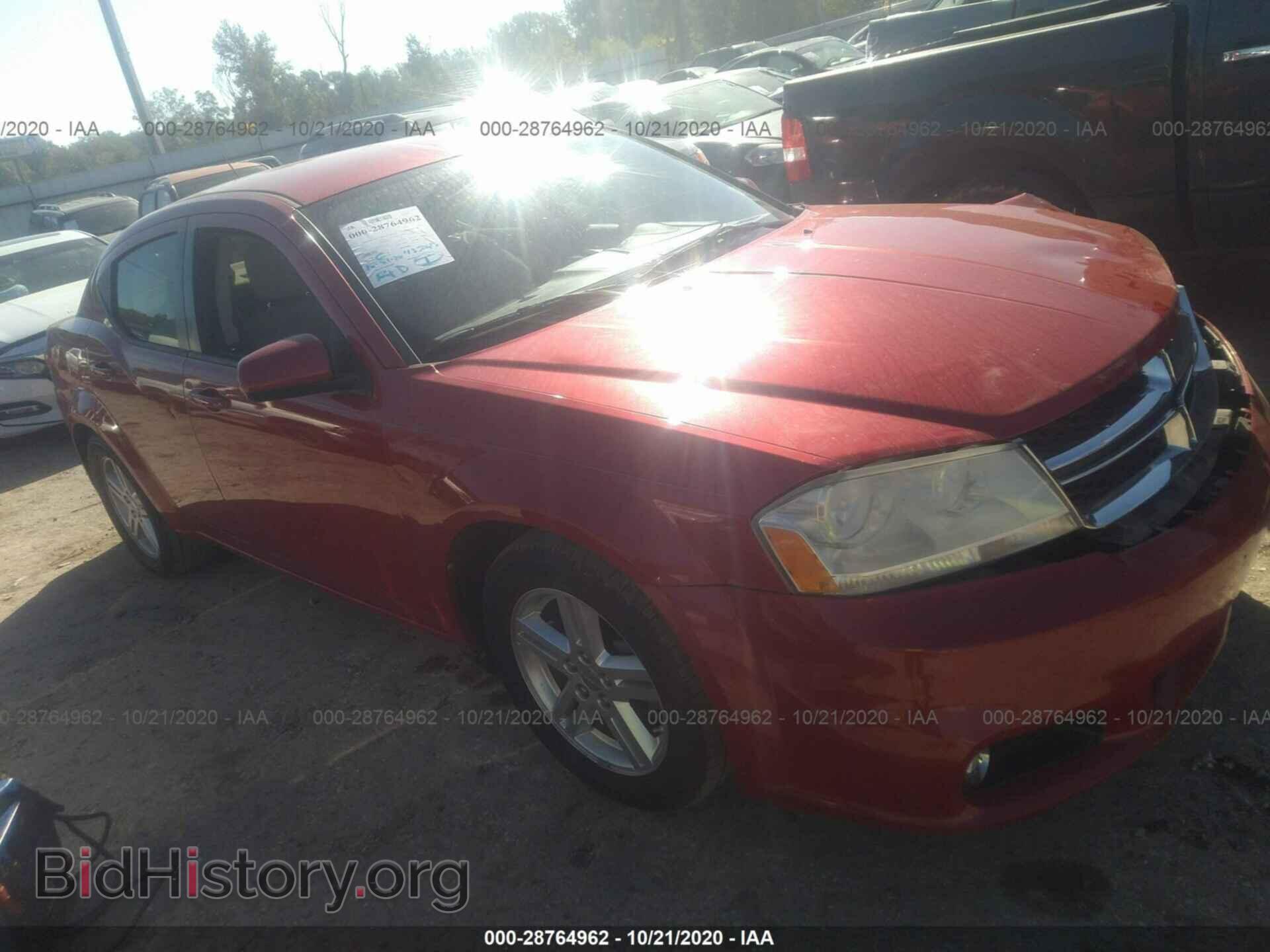 Фотография 1C3CDZCB8DN653305 - DODGE AVENGER 2013