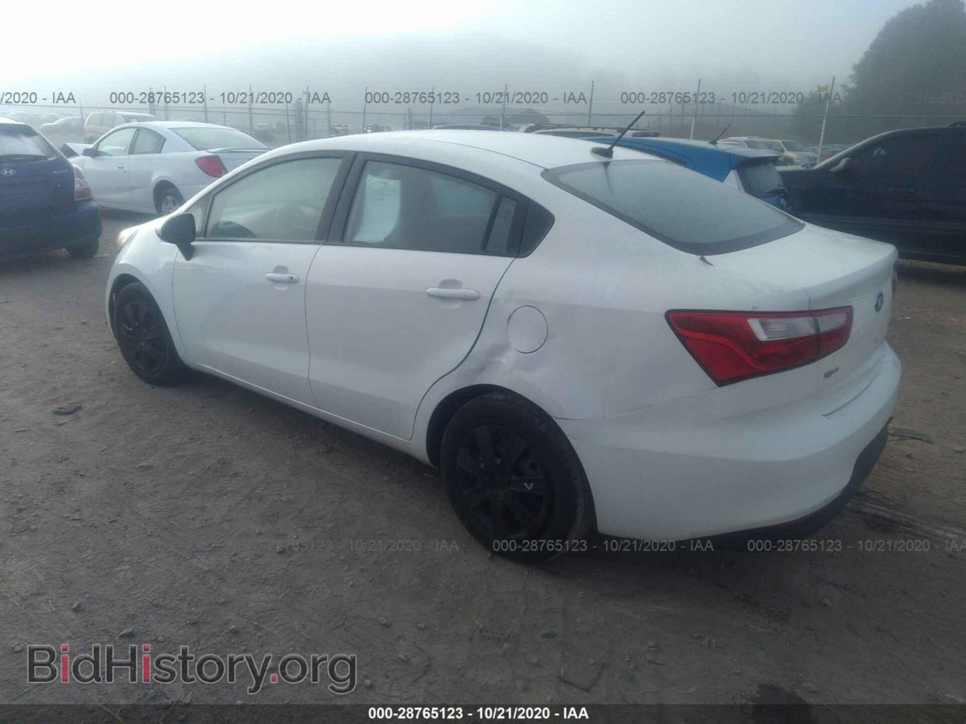 2016 KIA RIO - VIN: KNADM4A34G6685209 - Фото 3