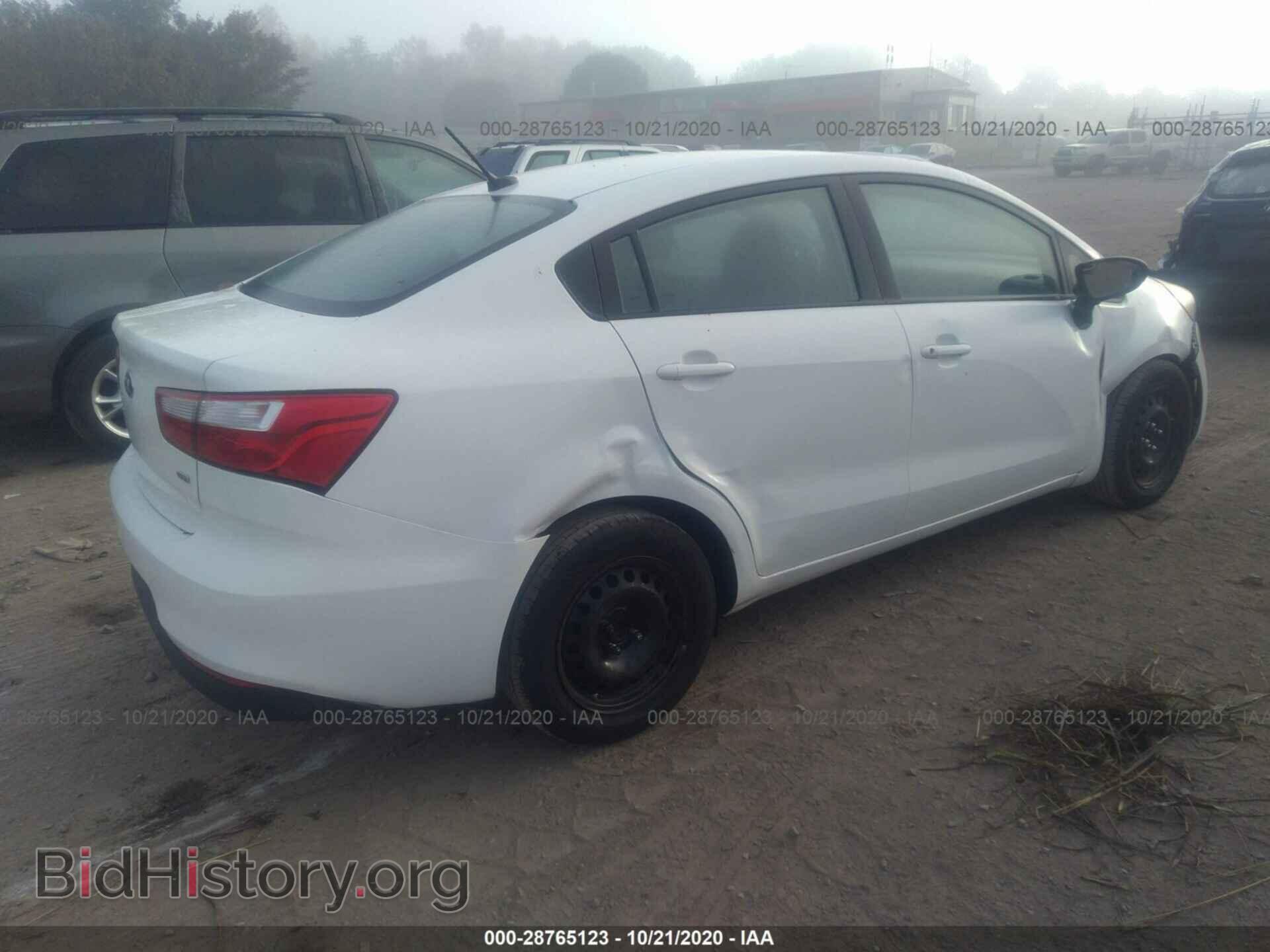 2016 KIA RIO - VIN: KNADM4A34G6685209 - Фото 4