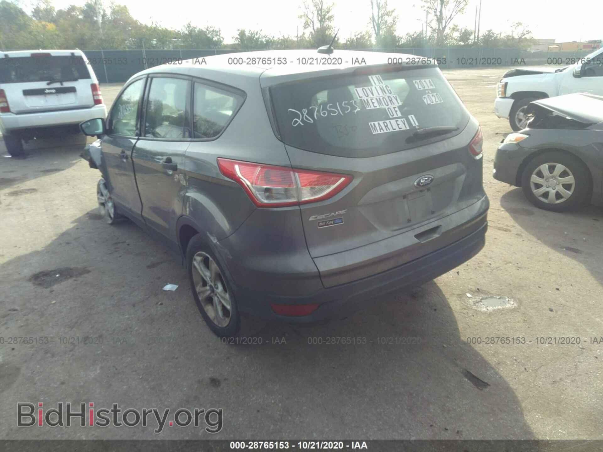 2014 FORD ESCAPE - VIN: 1FMCU0F79EUE48125 - Фото 3