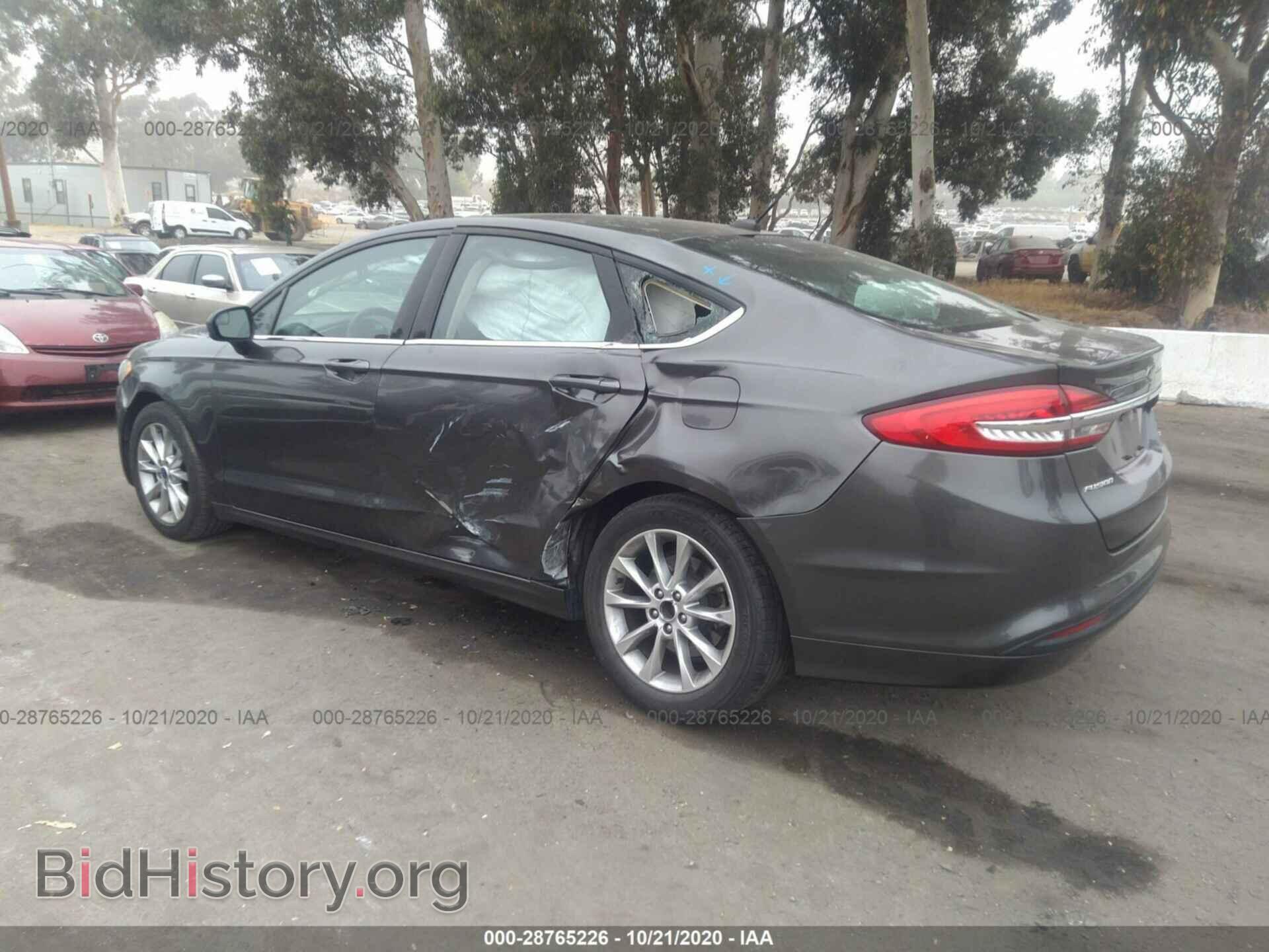 2017 FORD FUSION - VIN: 3FA6P0H75HR117761 - Фото 3