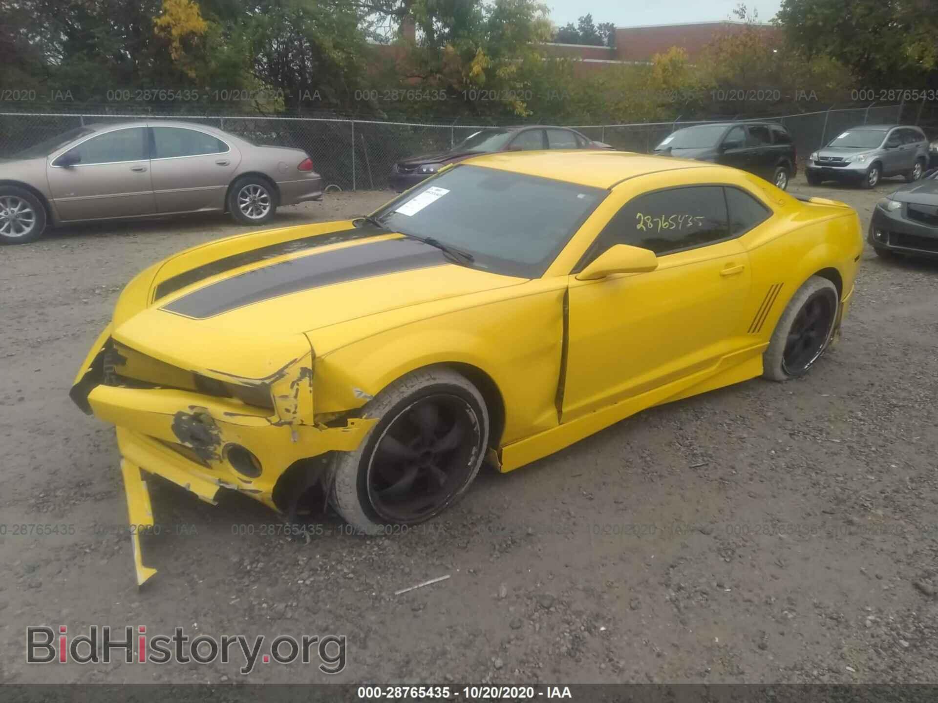 2011 CHEVROLET CAMARO - VIN: 2G1FA1ED3B9107330 - Фото 2