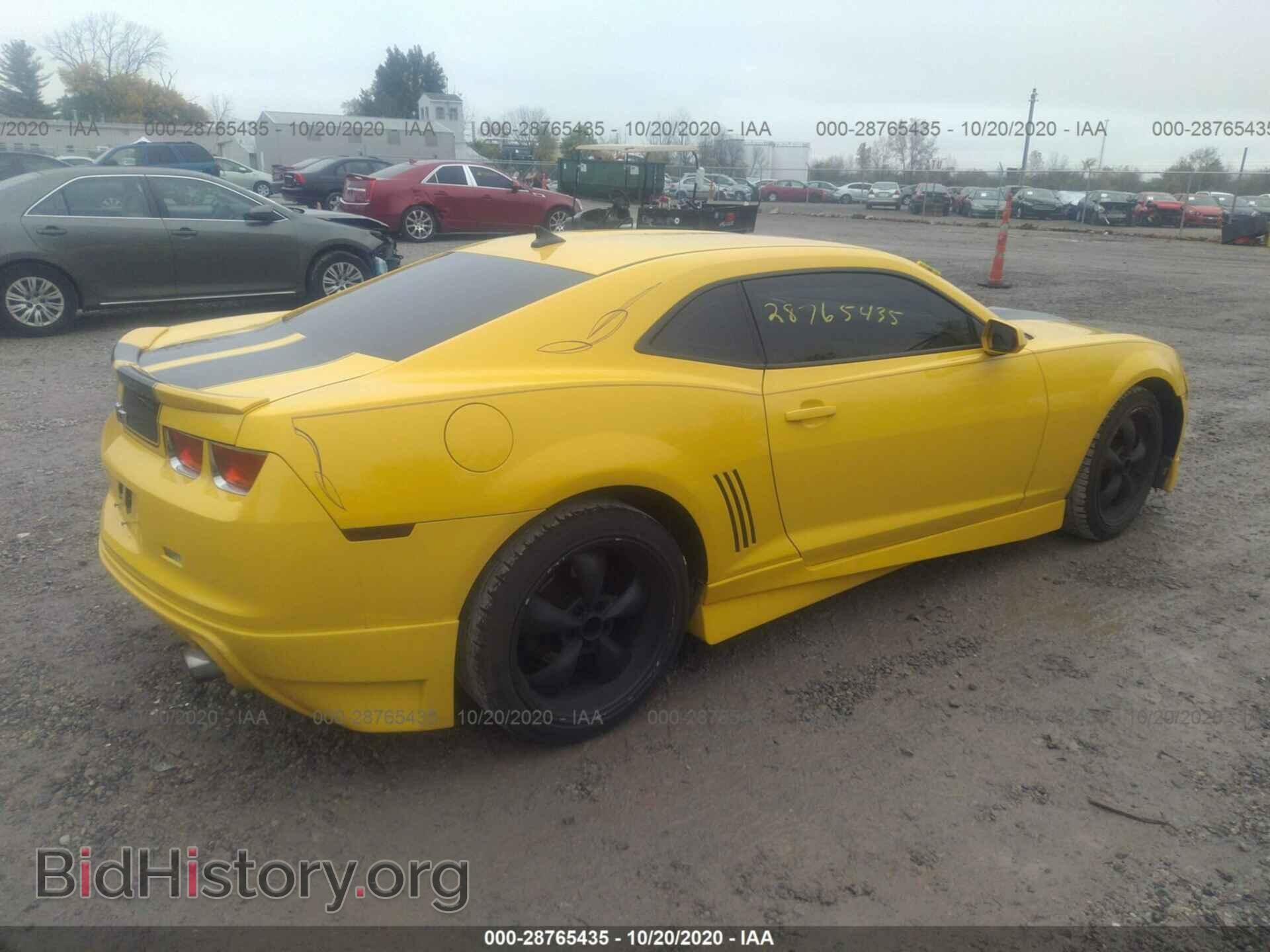2011 CHEVROLET CAMARO - VIN: 2G1FA1ED3B9107330 - Фото 4