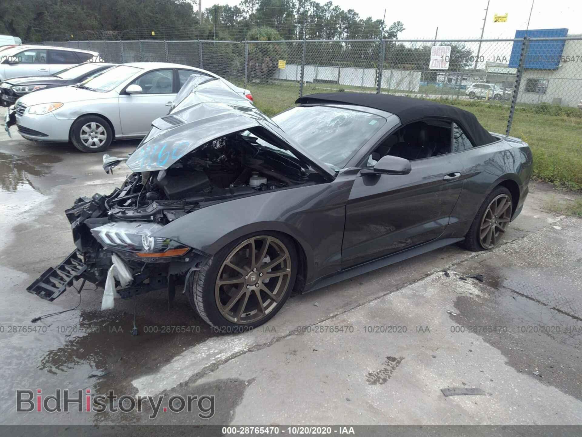 2018 FORD MUSTANG - VIN: 1FATP8UH2J5124160 - Фото 2