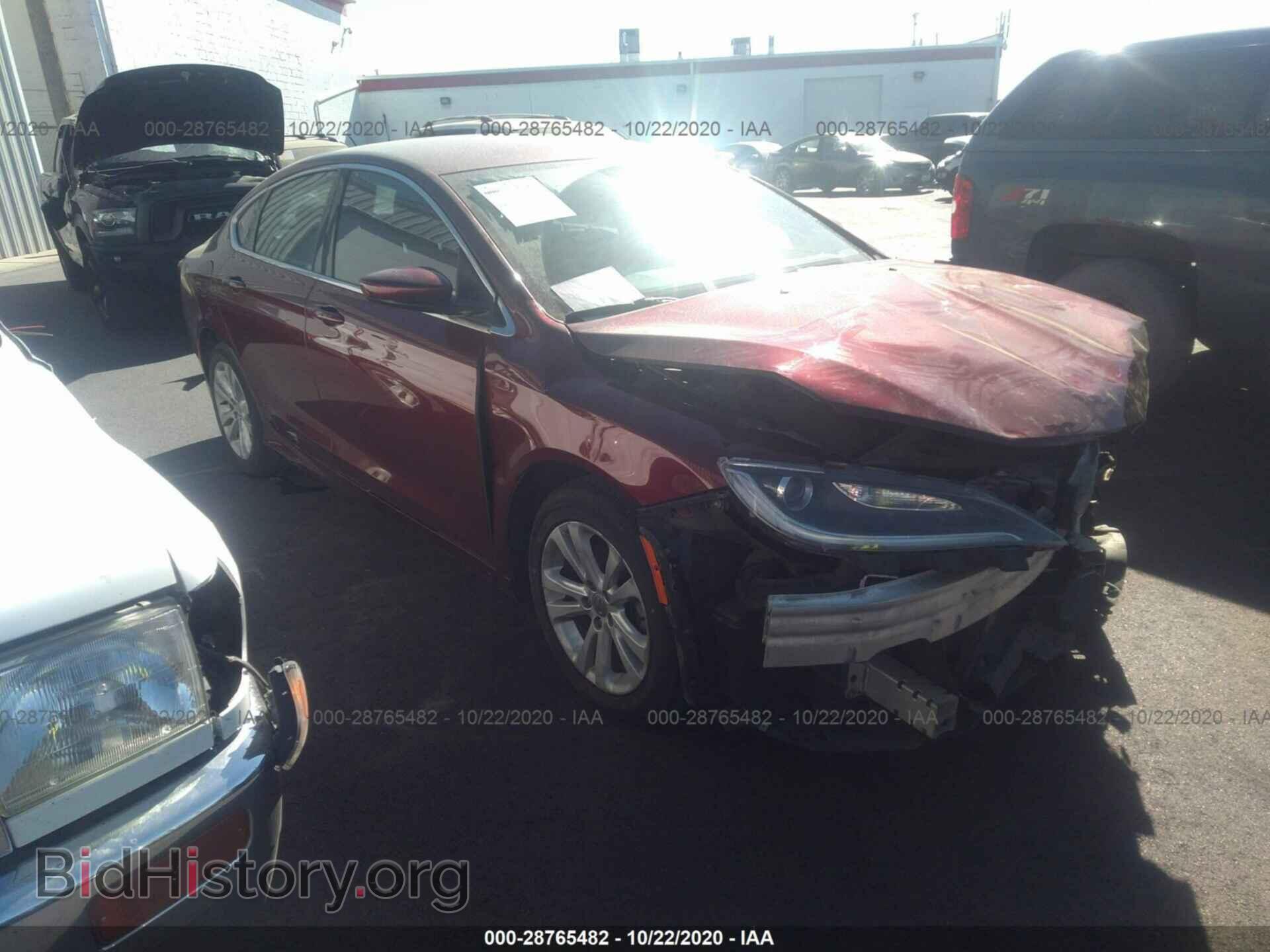 Photo 1C3CCCAB6FN740237 - CHRYSLER 200 2015