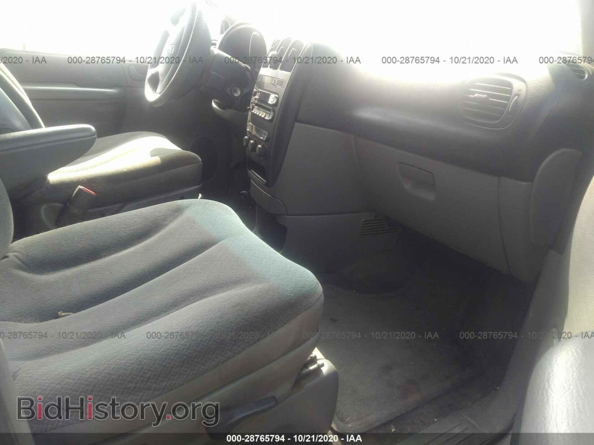 2005 DODGE CARAVAN - VIN: 1D4GP25R75B186700 - Фото 5