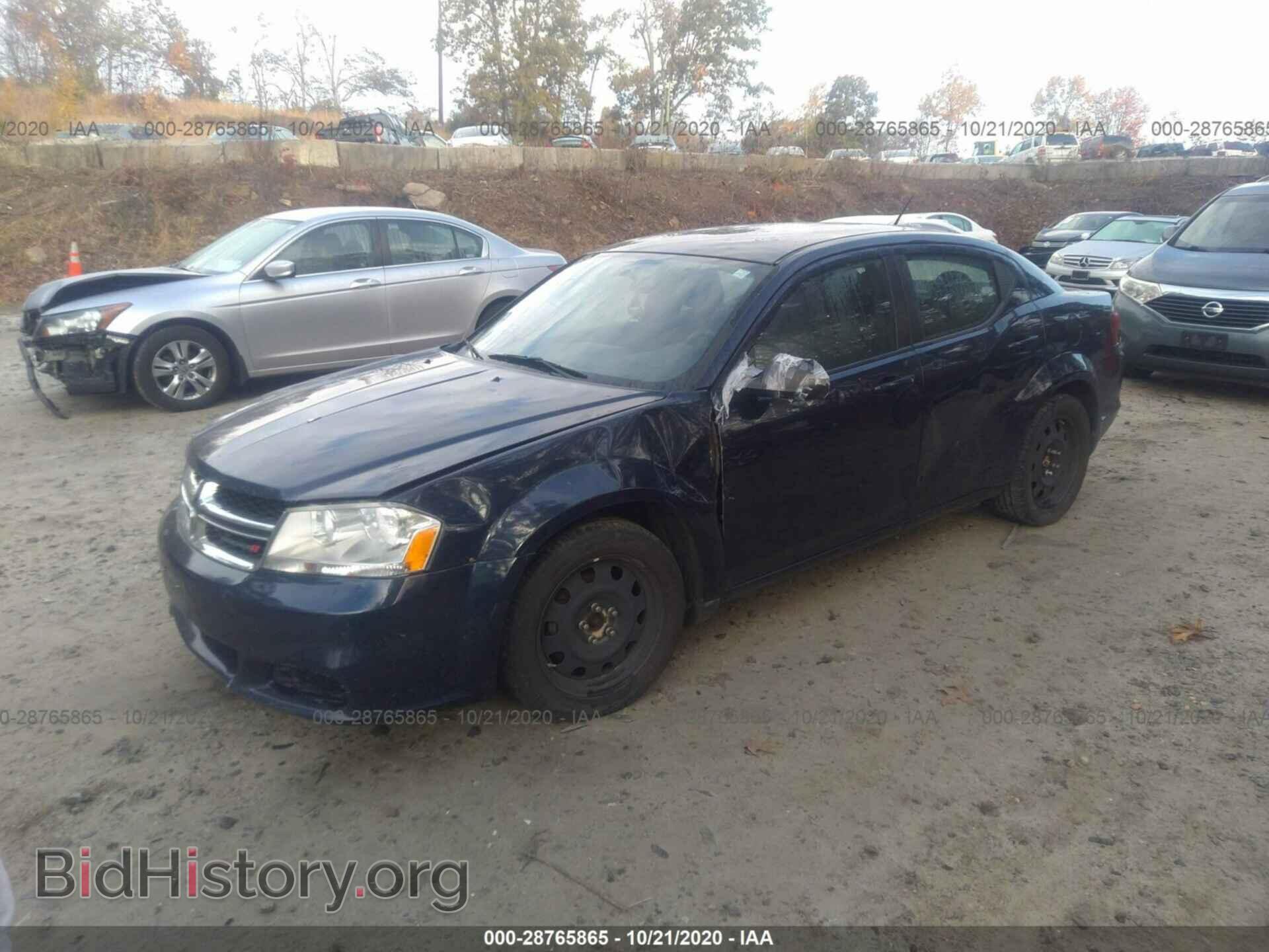2014 DODGE AVENGER - VIN: 1C3CDZAB0EN237740 - Фото 2
