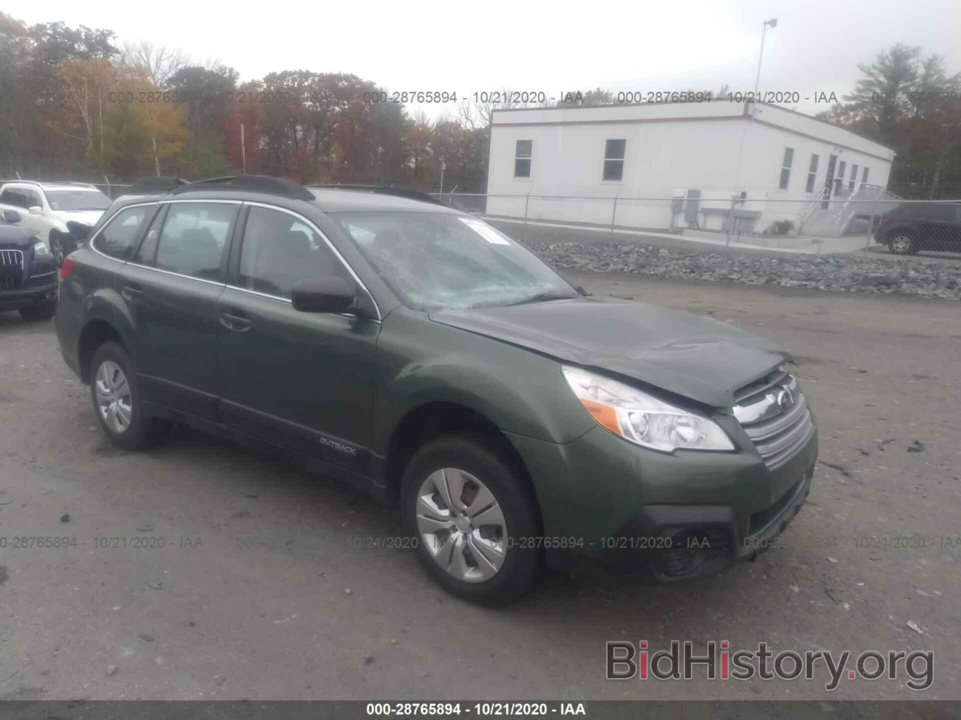 Photo 4S4BRBACXD3255063 - SUBARU OUTBACK 2013