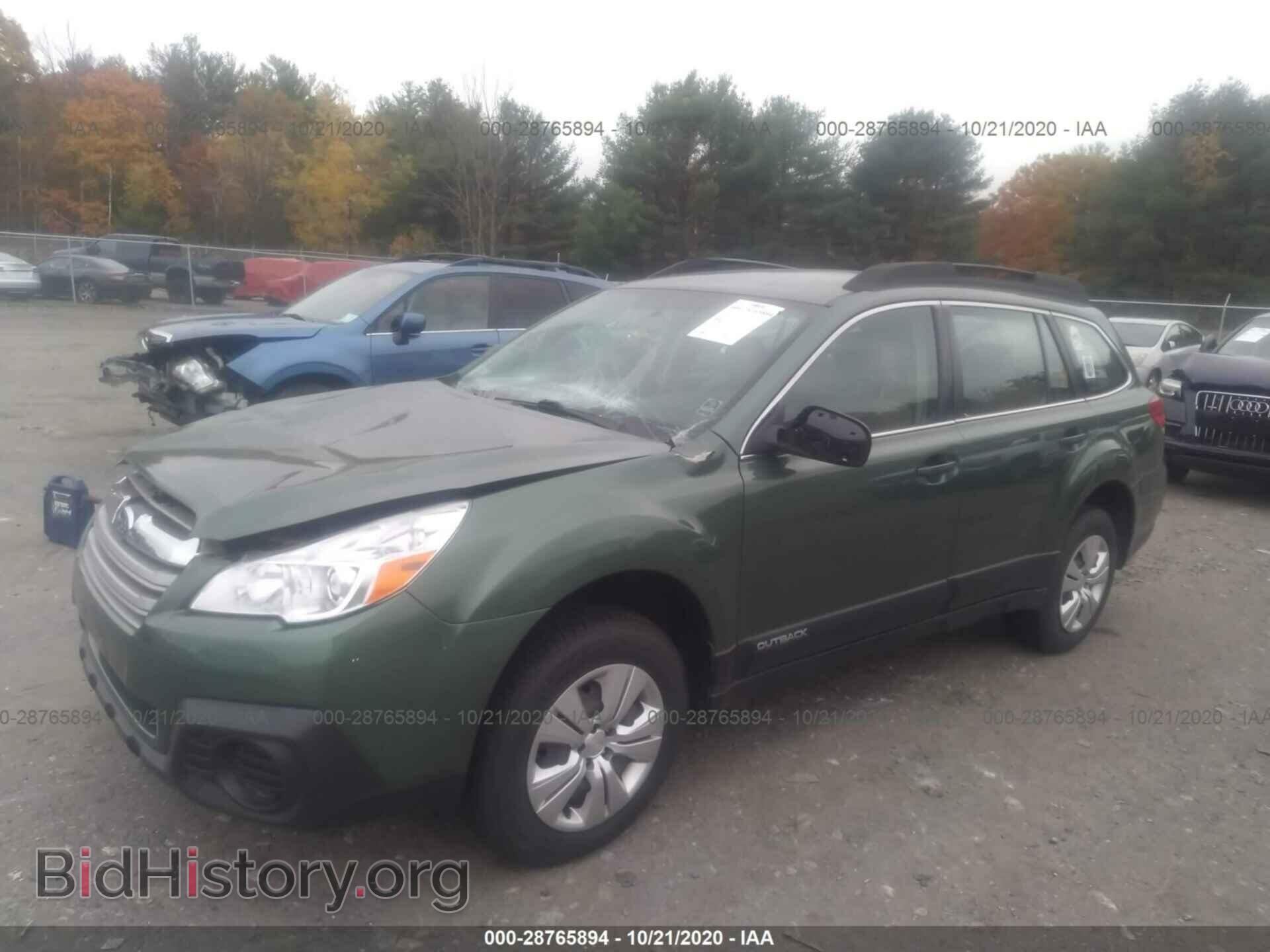2013 SUBARU OUTBACK - VIN: 4S4BRBACXD3255063 - Фото 2
