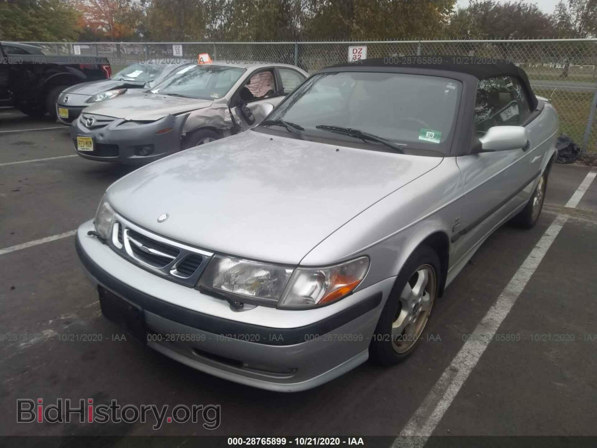 2001 SAAB 9-3 - VIN: YS3DF78K717011772 - Фото 2
