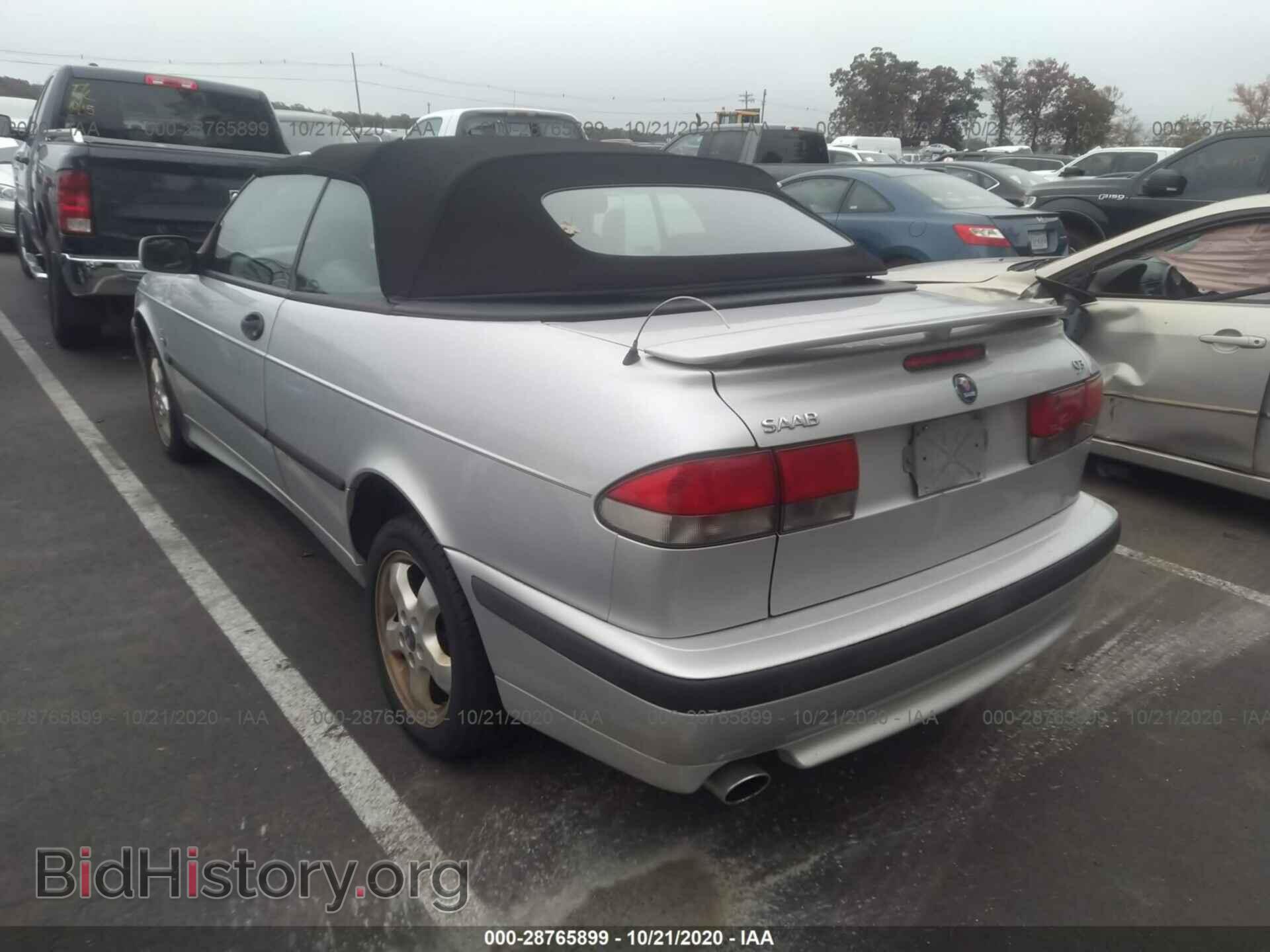2001 SAAB 9-3 - VIN: YS3DF78K717011772 - Фото 3