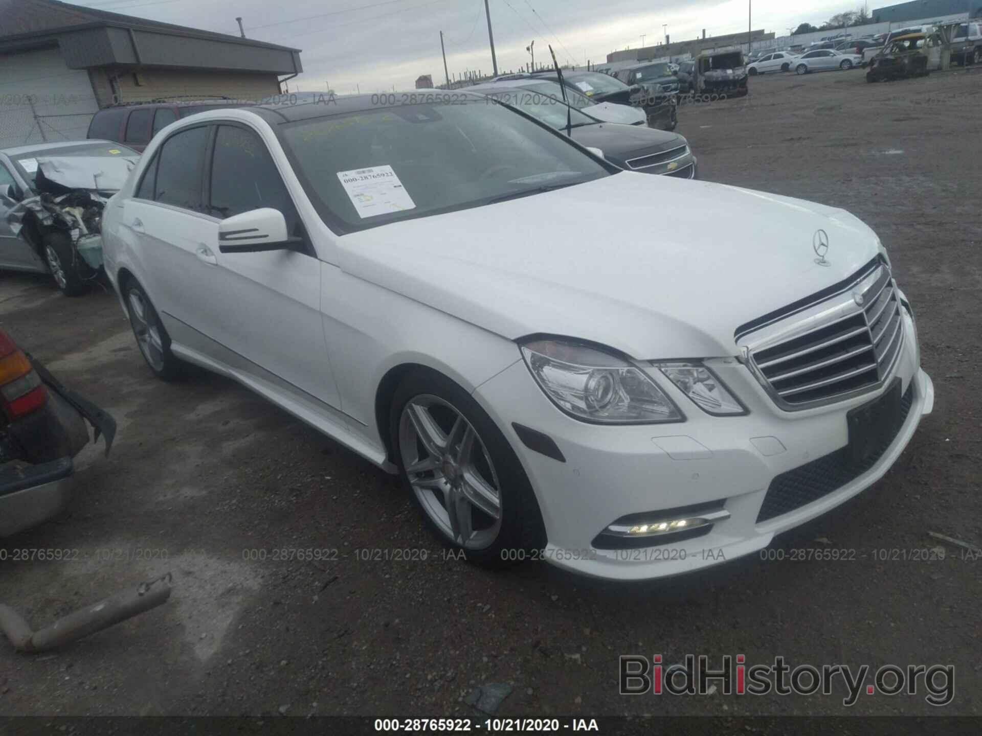 Фотография WDDHF8JB4DA723873 - MERCEDES-BENZ E-CLASS 2013