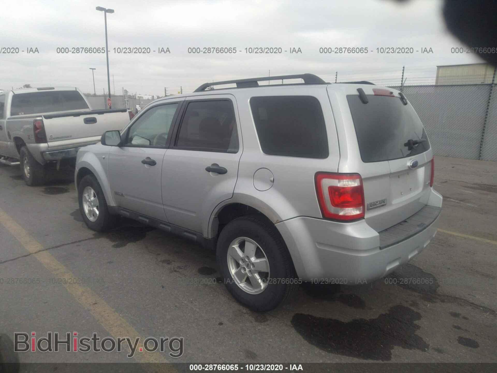 2008 FORD ESCAPE - VIN: 1FMCU93148KA62314 - Фото 3