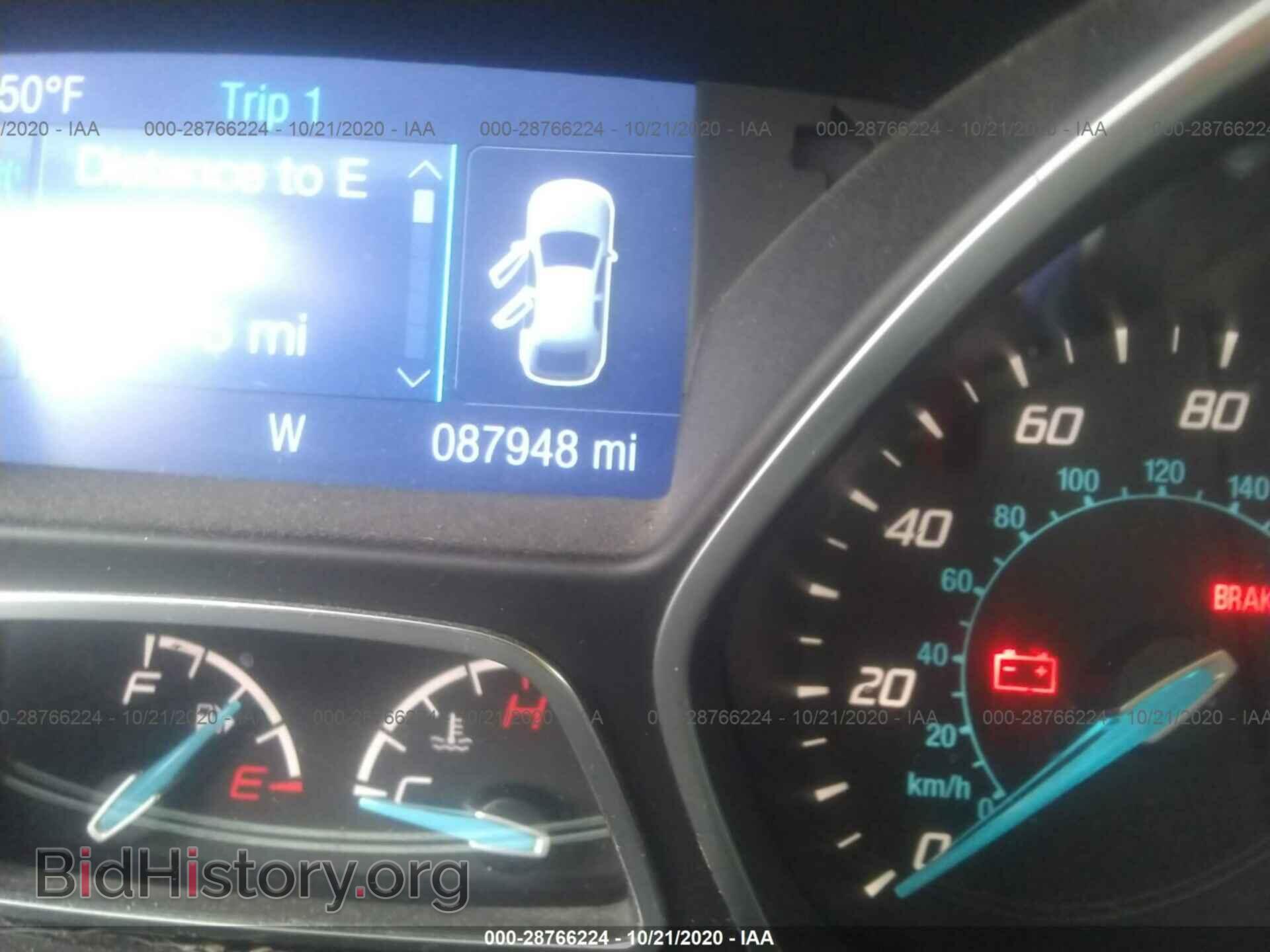 2014 FORD FOCUS - VIN: 1FADP3F20EL430873 - Фото 7