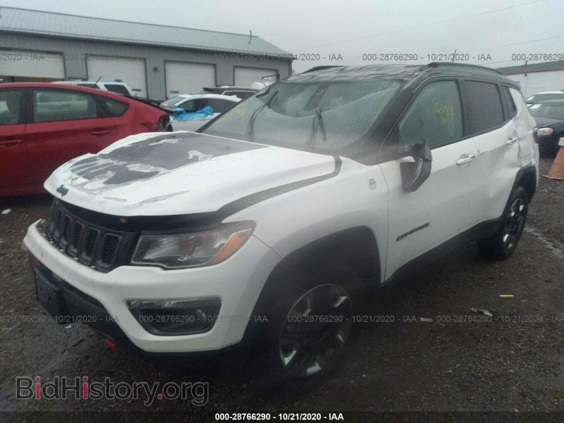 2018 JEEP COMPASS - VIN: 3C4NJDDB8JT202501 - Фото 2