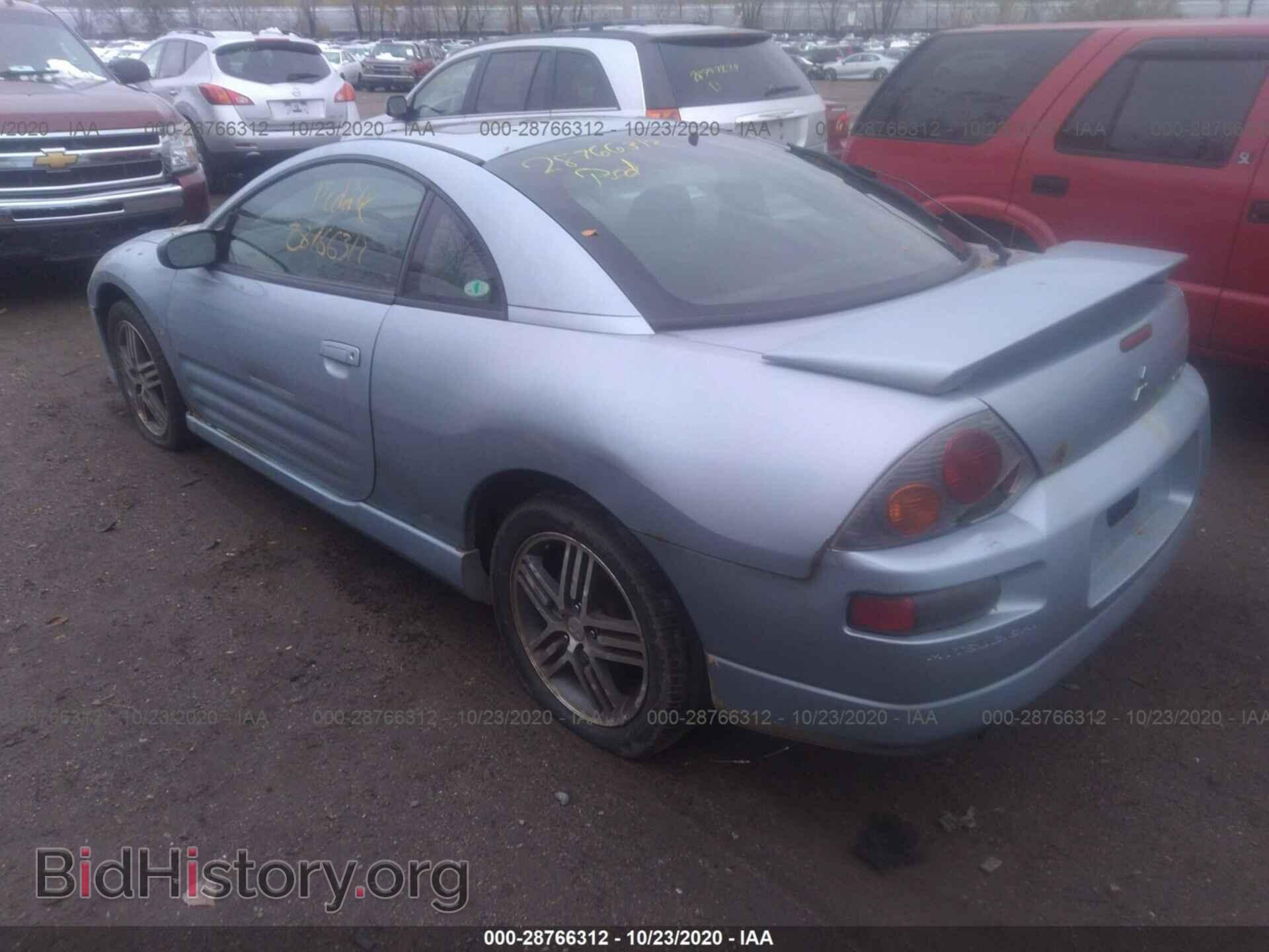 2003 MITSUBISHI ECLIPSE - VIN: 4A3AC74H93E022815 - Фото 3