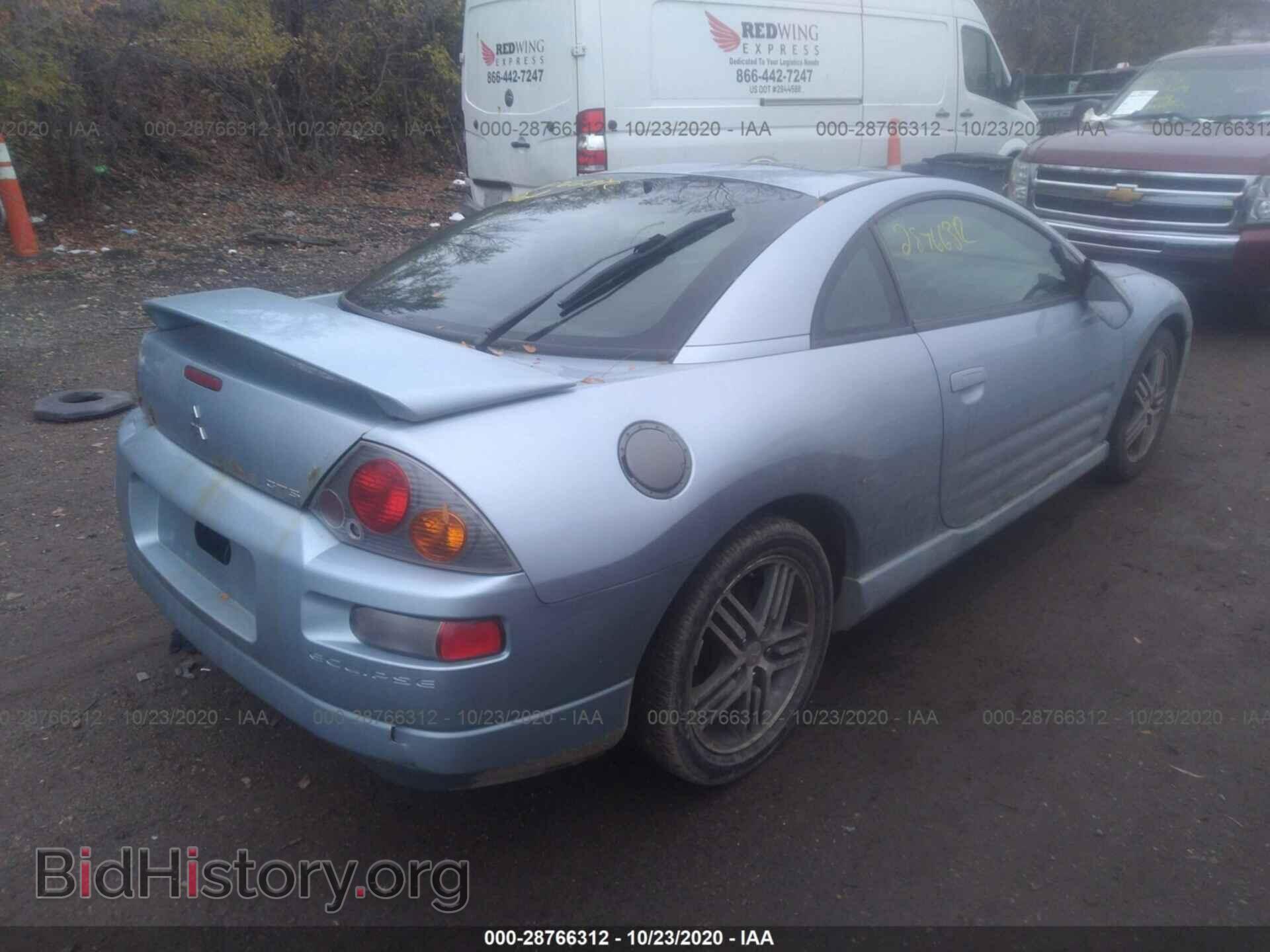 2003 MITSUBISHI ECLIPSE - VIN: 4A3AC74H93E022815 - Фото 4