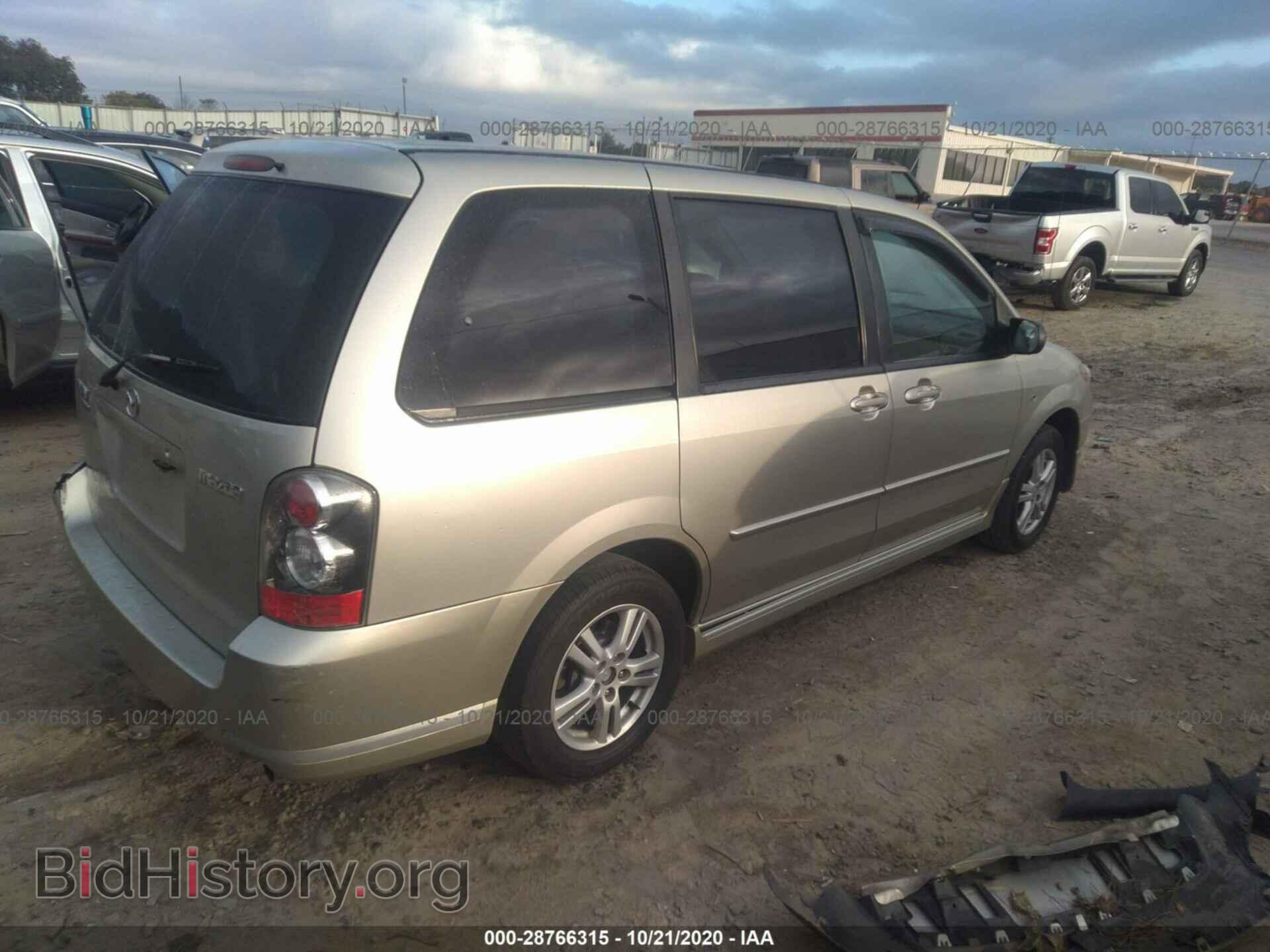 2004 MAZDA MPV - VIN: JM3LW28A540526514 - Фото 4