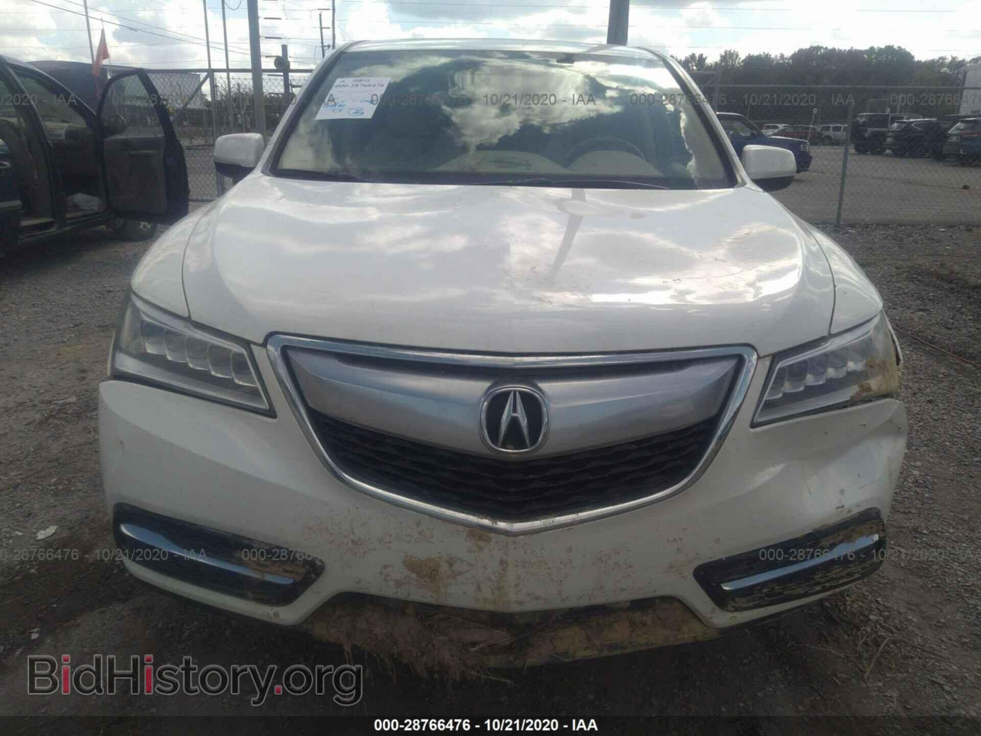 2015 ACURA MDX - VIN: 5FRYD4H66FB011164 - Фото 6
