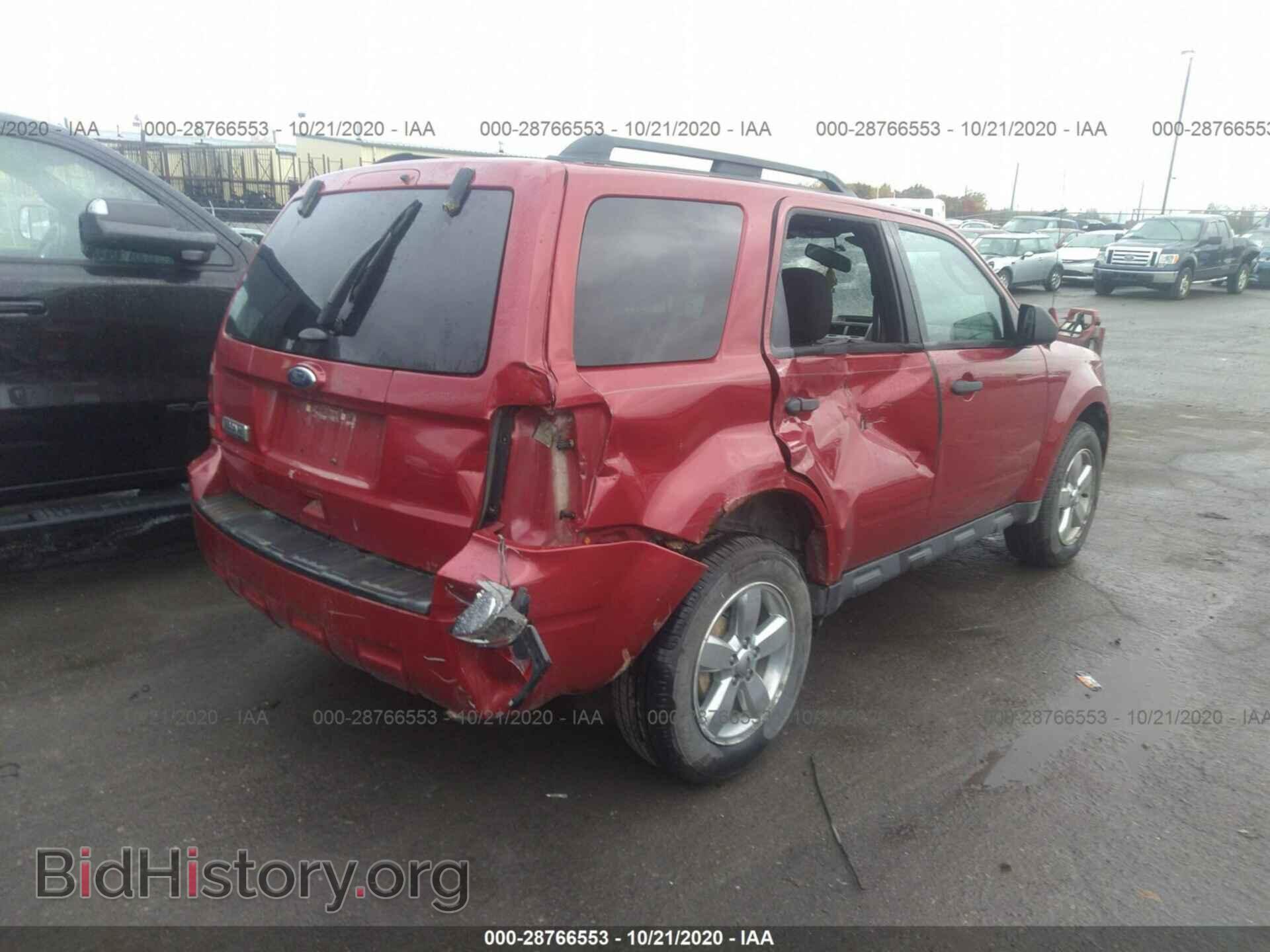 2011 FORD ESCAPE - VIN: 1FMCU9D77BKB72252 - Фото 4