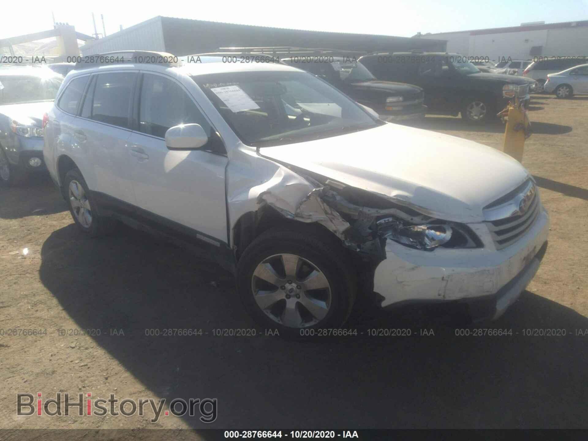 Фотография 4S4BRBKC3C3207658 - SUBARU OUTBACK 2012