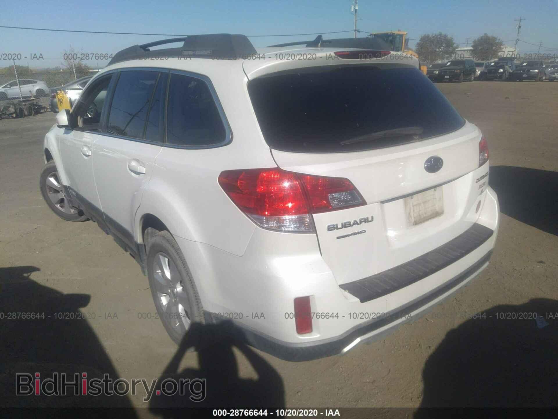 2012 SUBARU OUTBACK - VIN: 4S4BRBKC3C3207658 - Фото 3