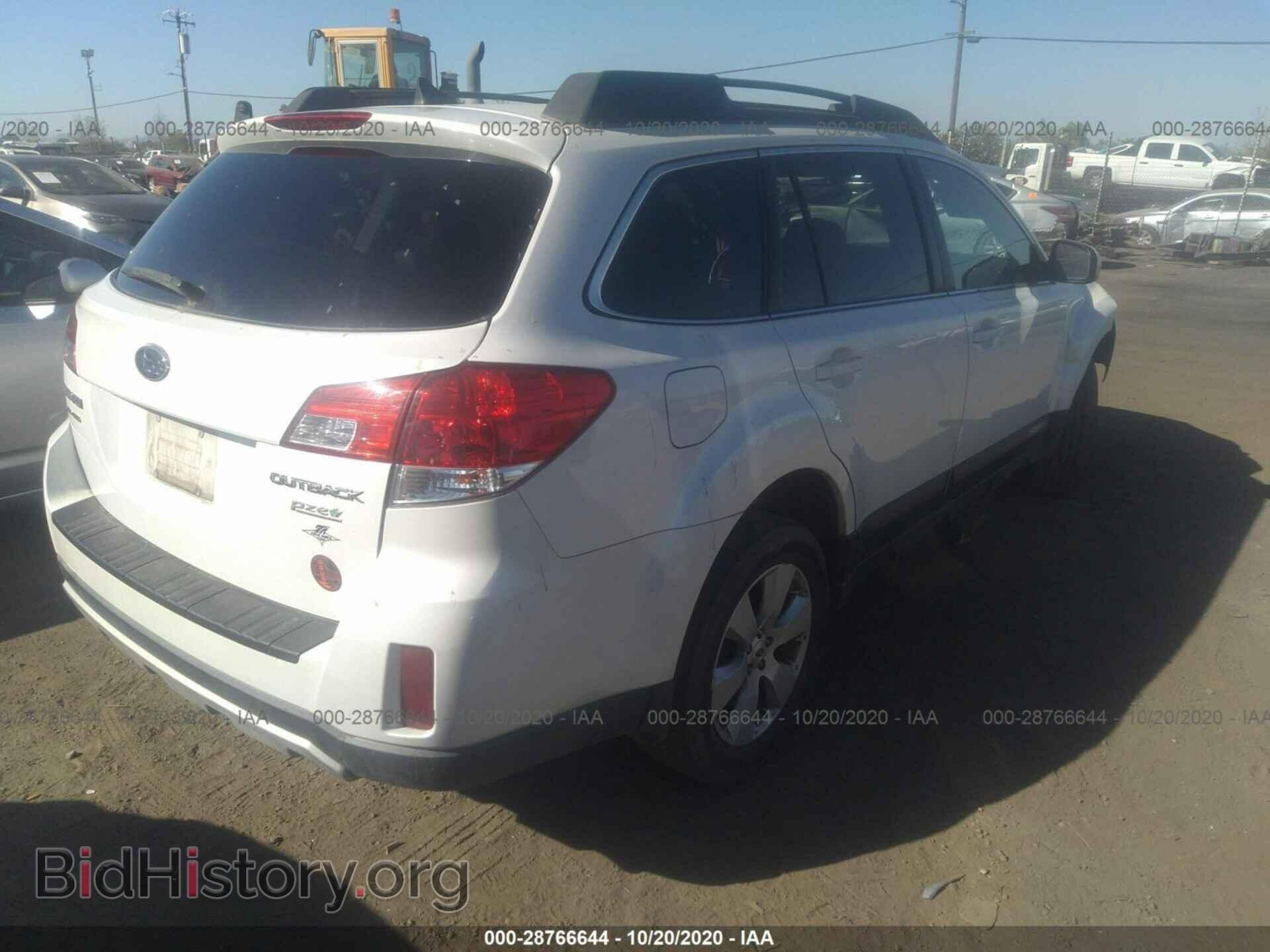 2012 SUBARU OUTBACK - VIN: 4S4BRBKC3C3207658 - Фото 4