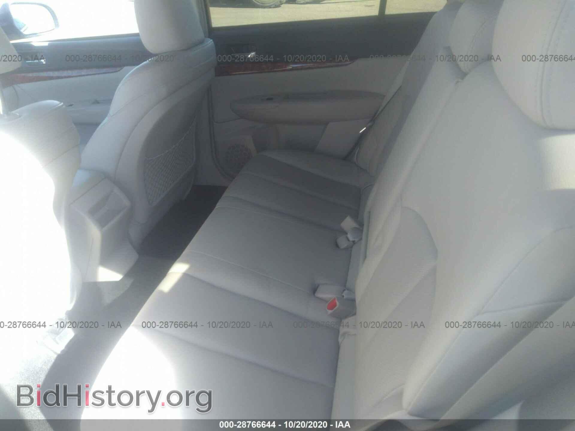 2012 SUBARU OUTBACK - VIN: 4S4BRBKC3C3207658 - Фото 8
