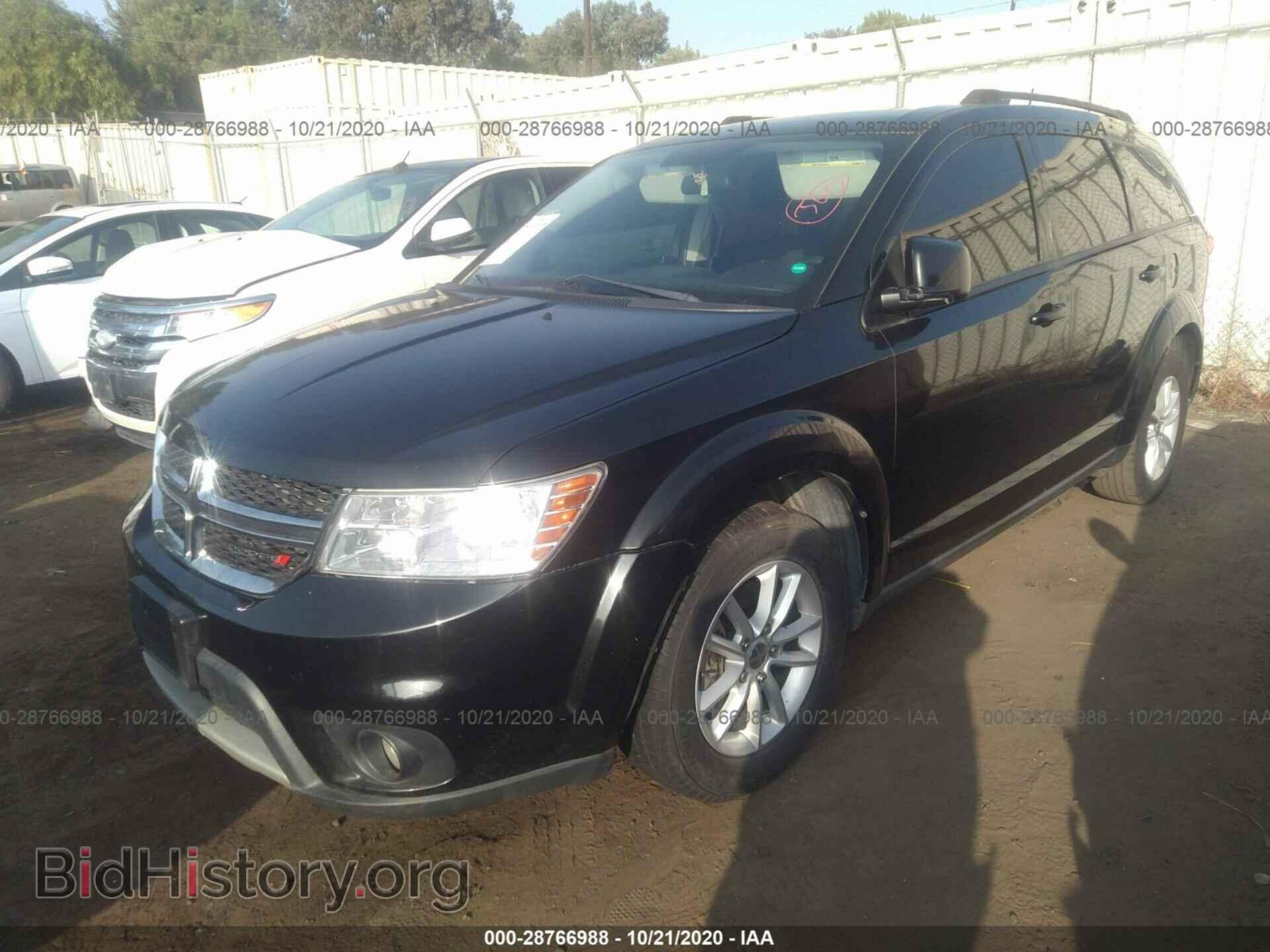 2013 DODGE JOURNEY - VIN: 3C4PDCBG7DT592343 - Фото 2