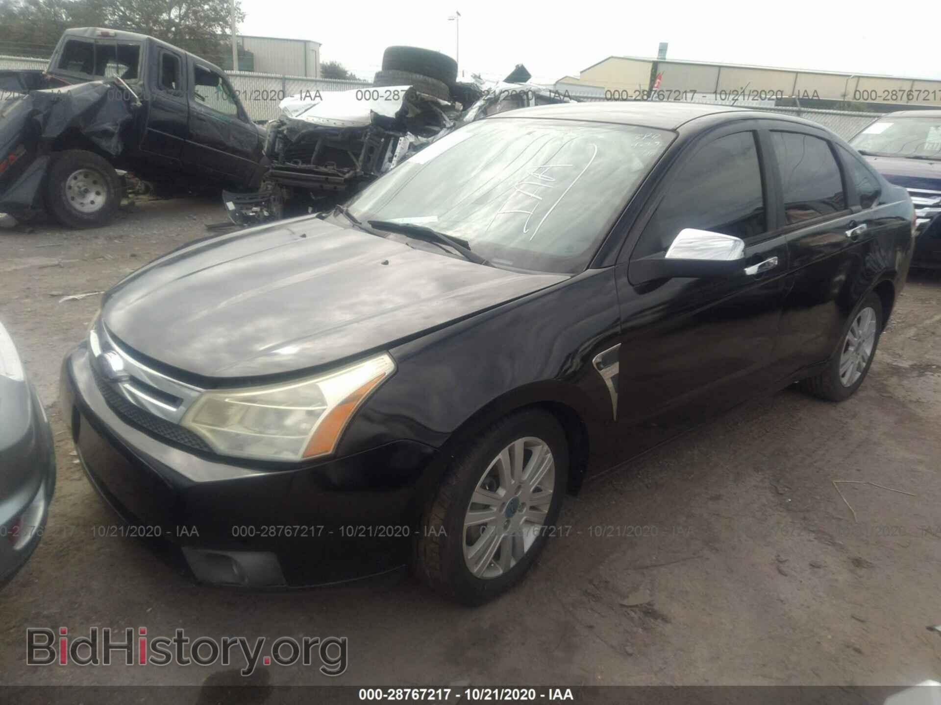 2008 FORD FOCUS - VIN: 1FAHP35N68W132604 - Фото 2