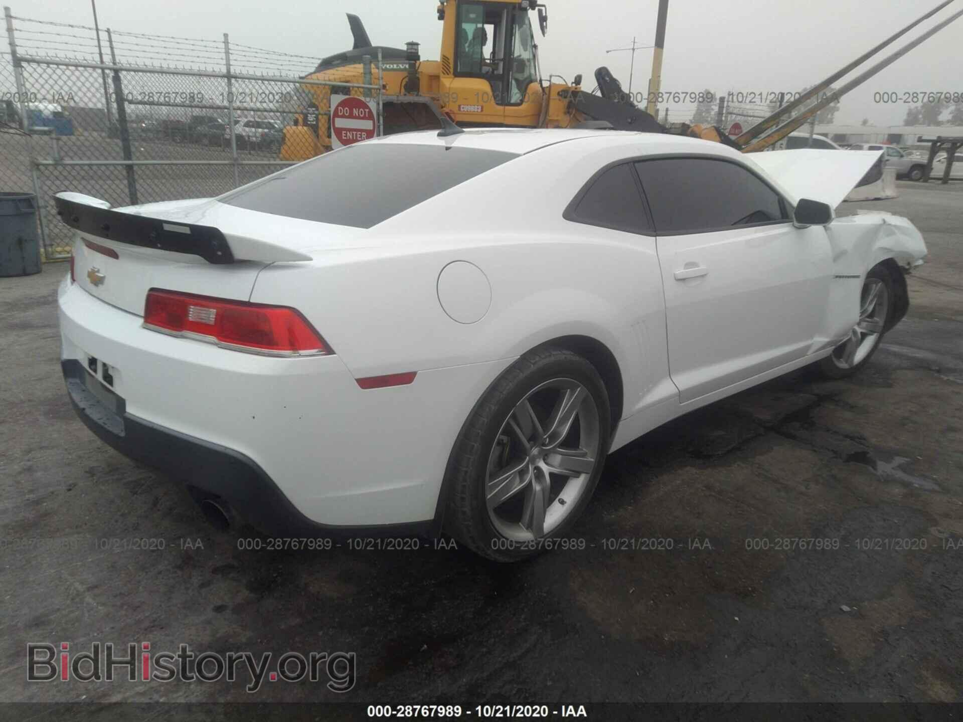 2015 CHEVROLET CAMARO - VIN: 2G1FB1E35F9308110 - Фото 4