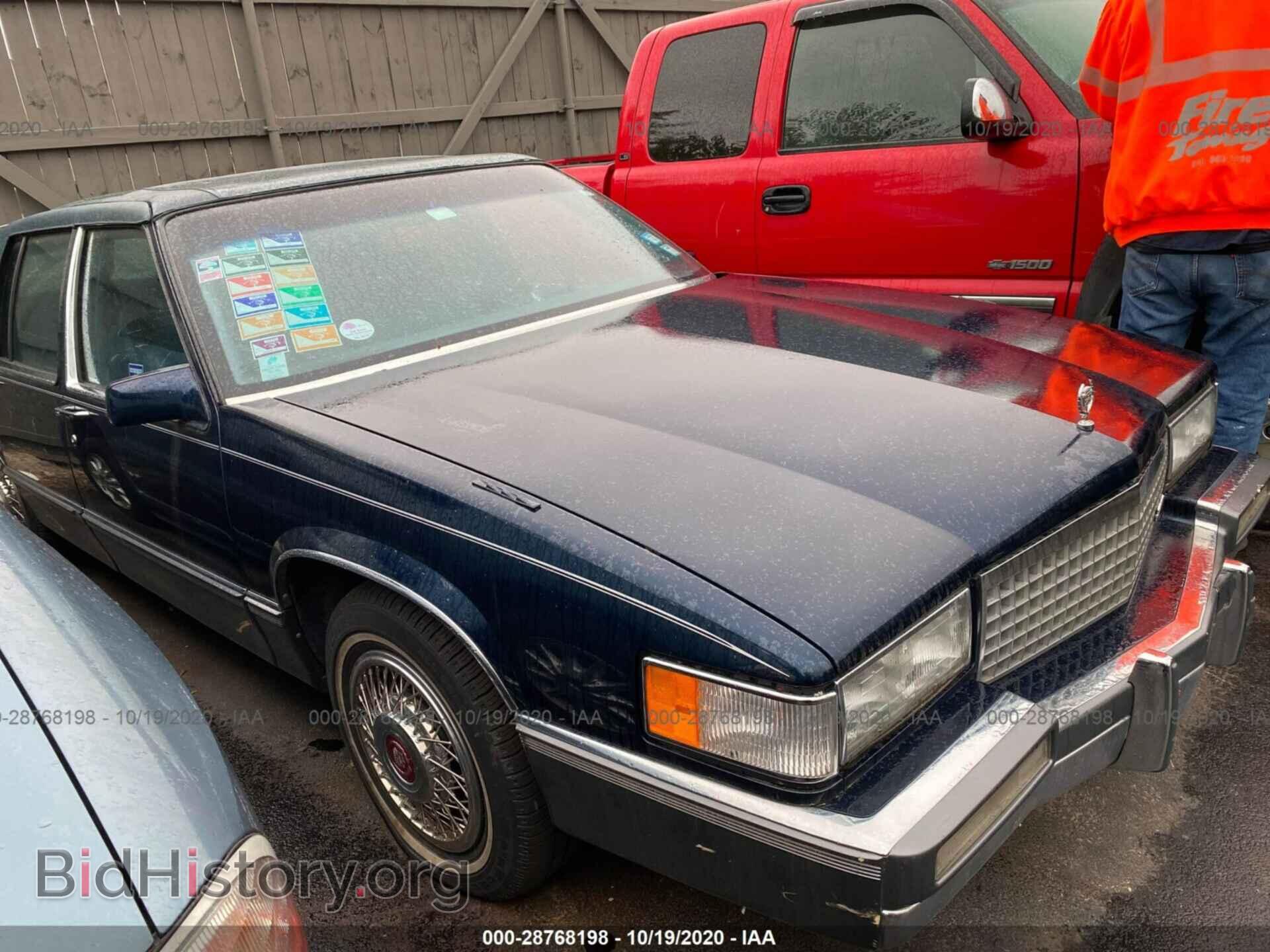 Photo 1G6CD5150K4356911 - CADILLAC DEVILLE 1989