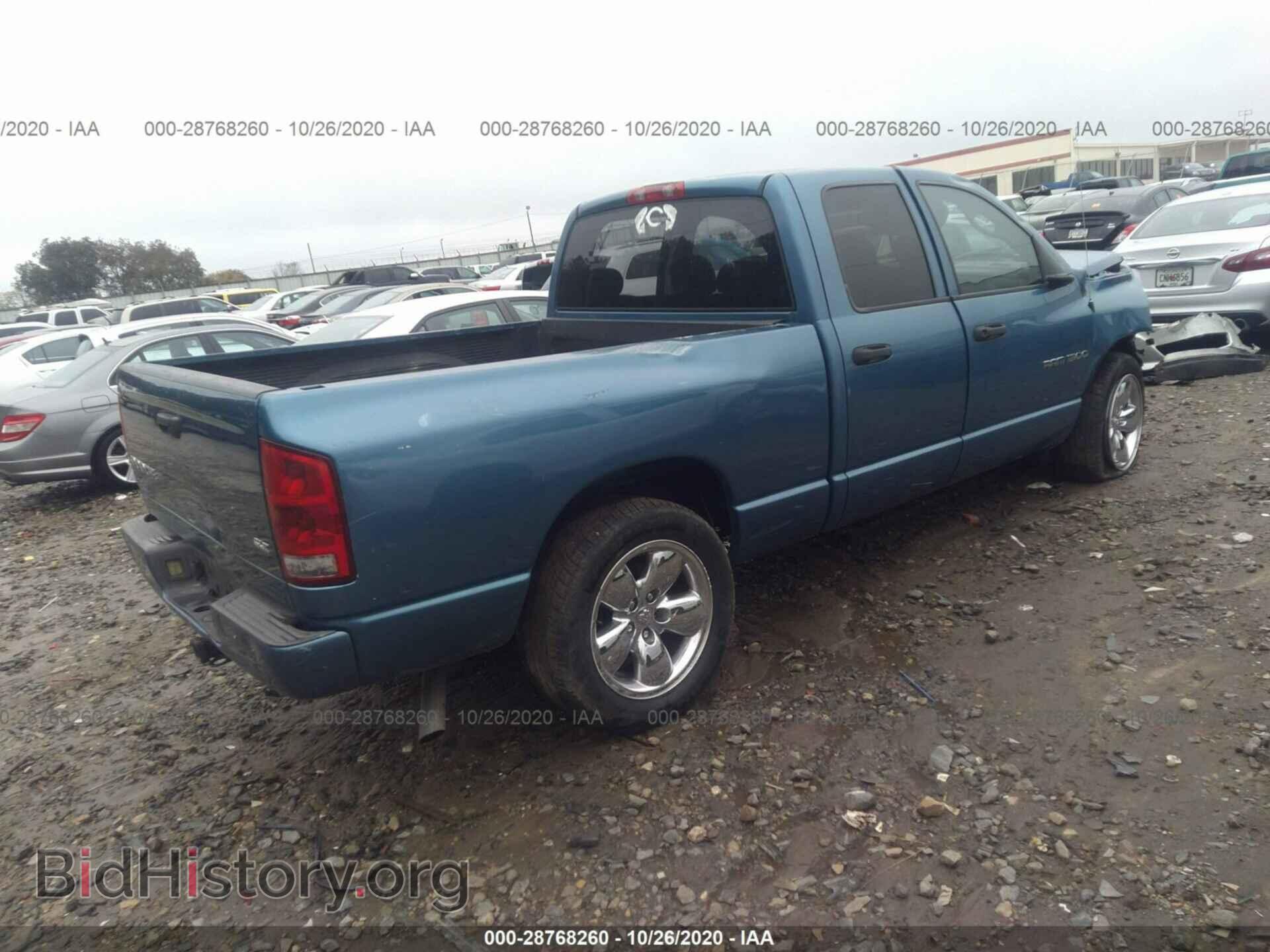 2002 DODGE RAM 1500 - VIN: 1D7HA18N02J219548 - Фото 4