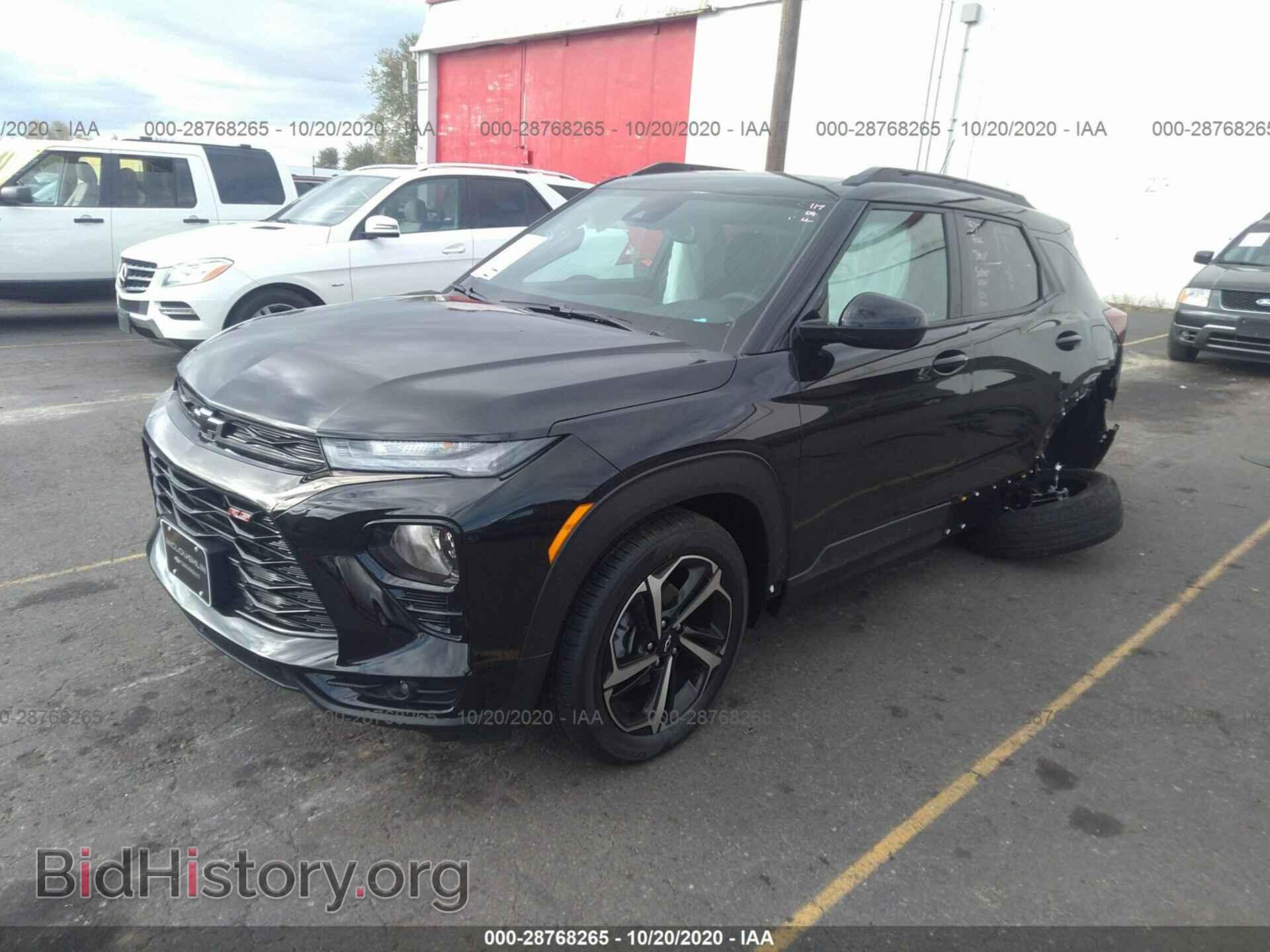 2021 CHEVROLET TRAILBLAZER - VIN: KL79MTSL8MB035171 - Фото 2