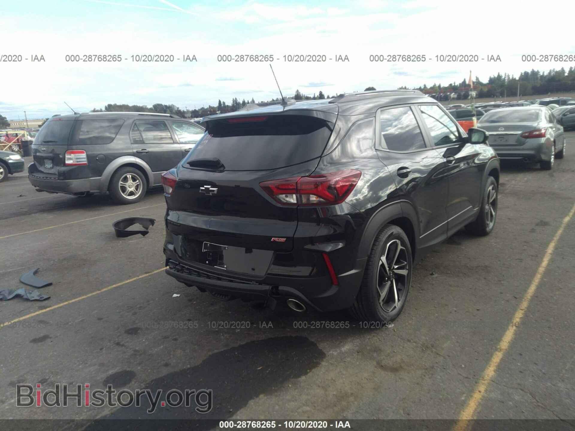 2021 CHEVROLET TRAILBLAZER - VIN: KL79MTSL8MB035171 - Фото 4
