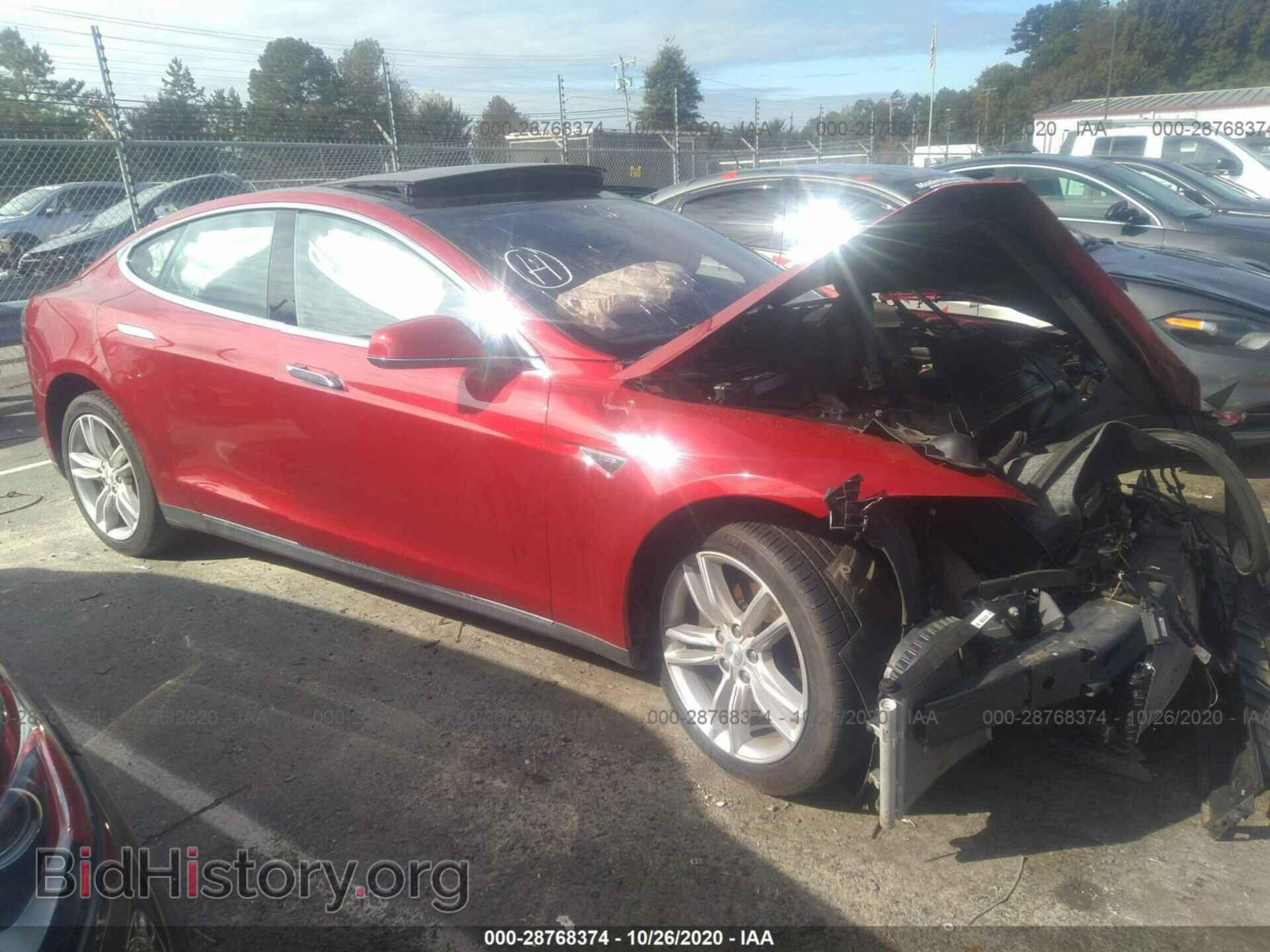 Photo 5YJSA1E28FF108866 - TESLA MODEL S 2015