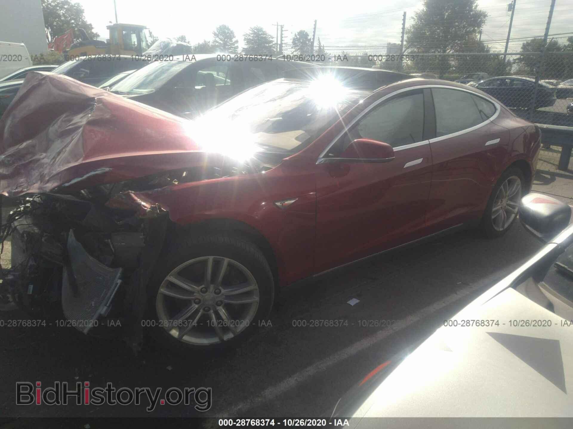 2015 TESLA MODEL S - VIN: 5YJSA1E28FF108866 - Фото 2