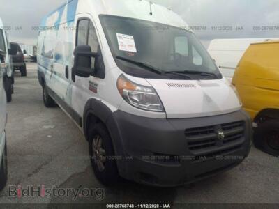 2014 RAM PROMASTER, white — VIN 3C6URVJG9EE117954, IAAI