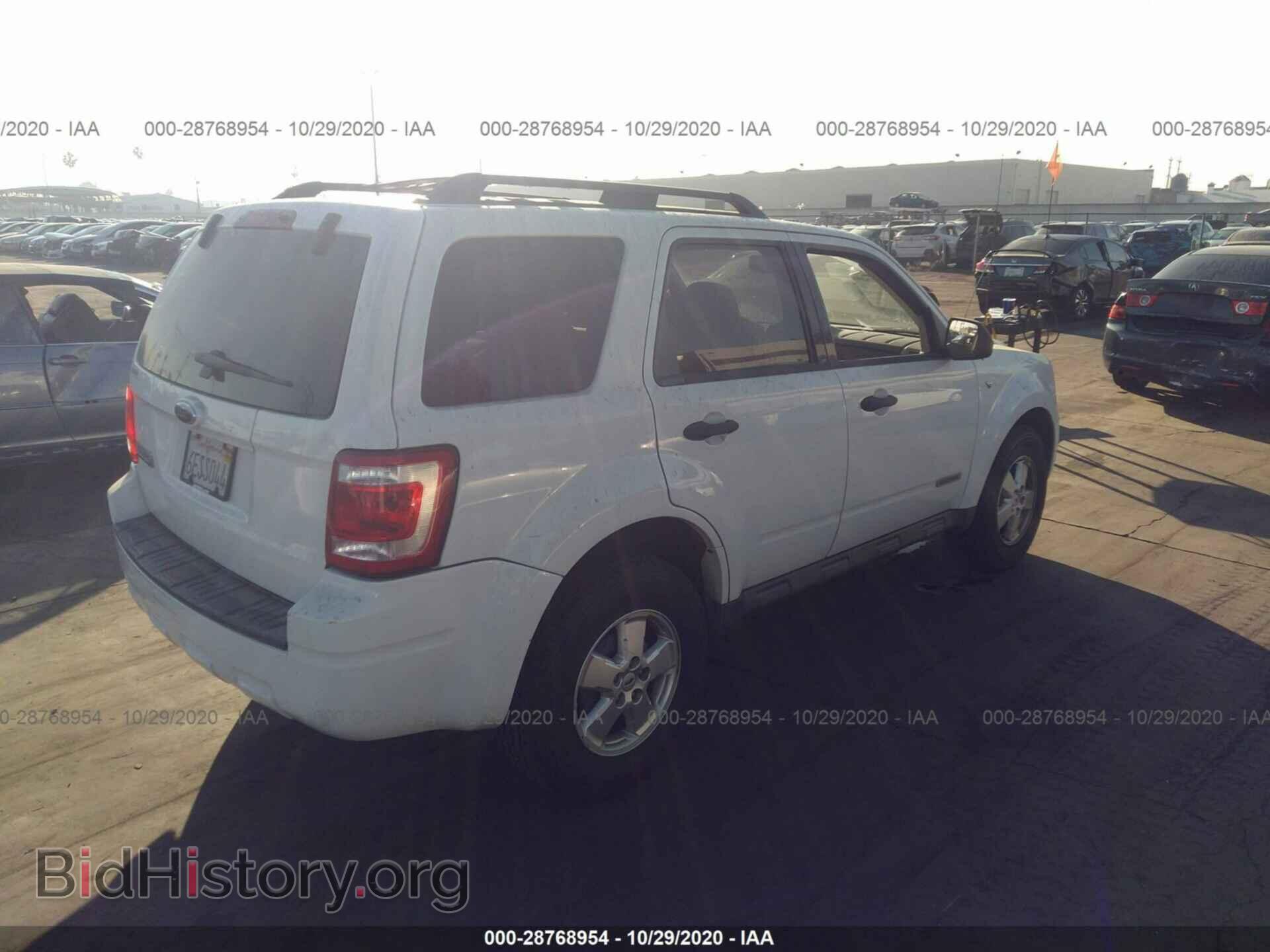 2008 FORD ESCAPE - VIN: 1FMCU03148KE09541 - Photo 4