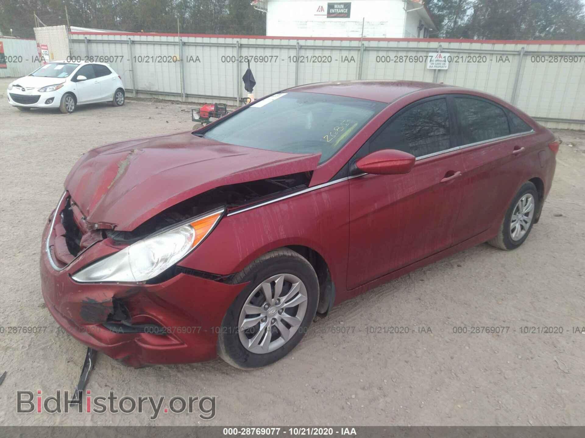2012 HYUNDAI SONATA - VIN: 5NPEB4AC4CH442948 - Фото 2