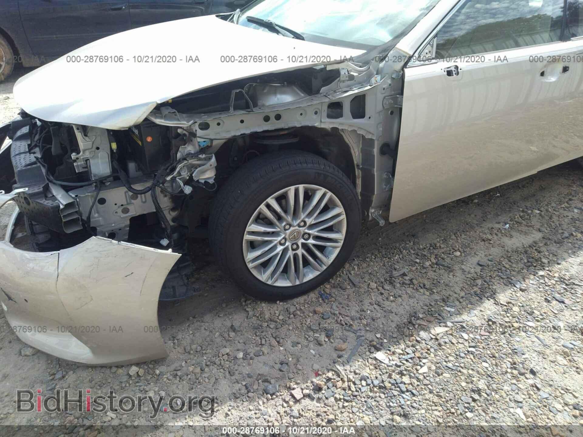 2013 LEXUS ES 350 - VIN: JTHBK1GG4D2030154 - Фото 6