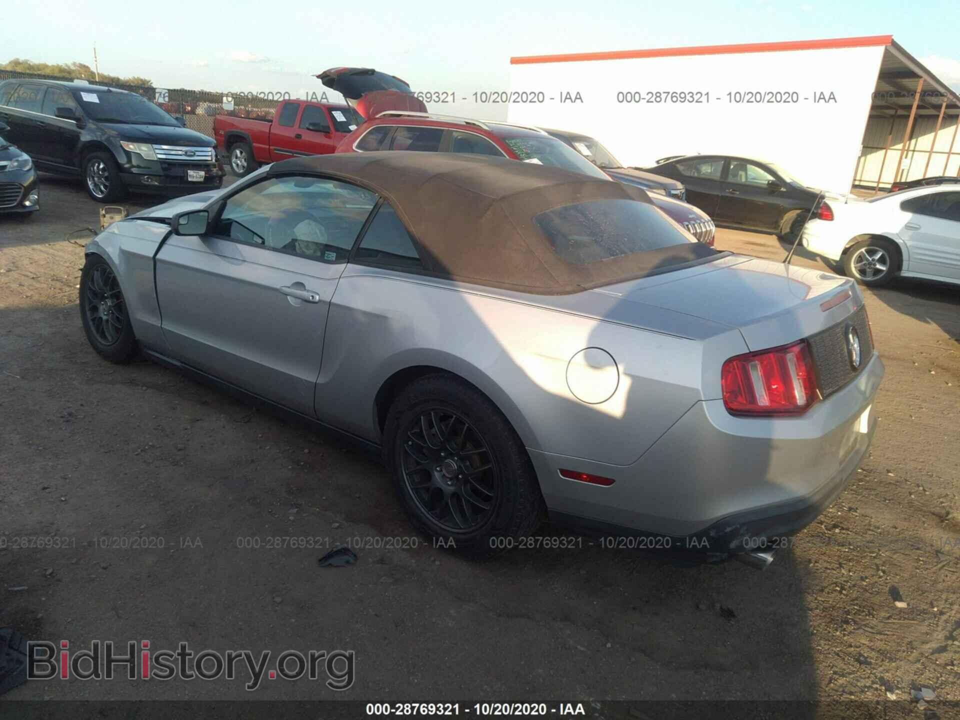2012 FORD MUSTANG - VIN: 1ZVBP8EM8C5239413 - Фото 3